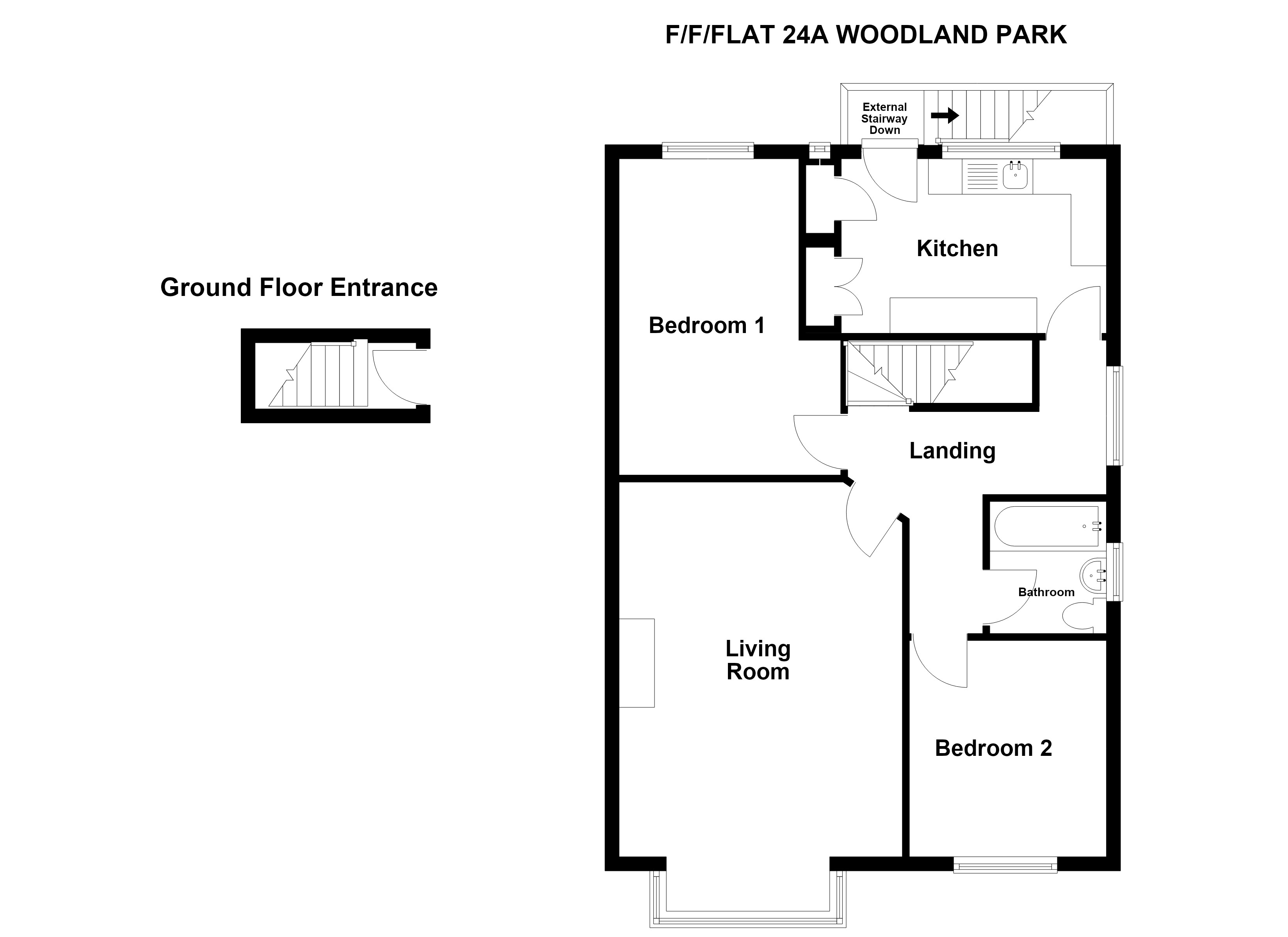 24a, Woodland Park, Paignton floorplan