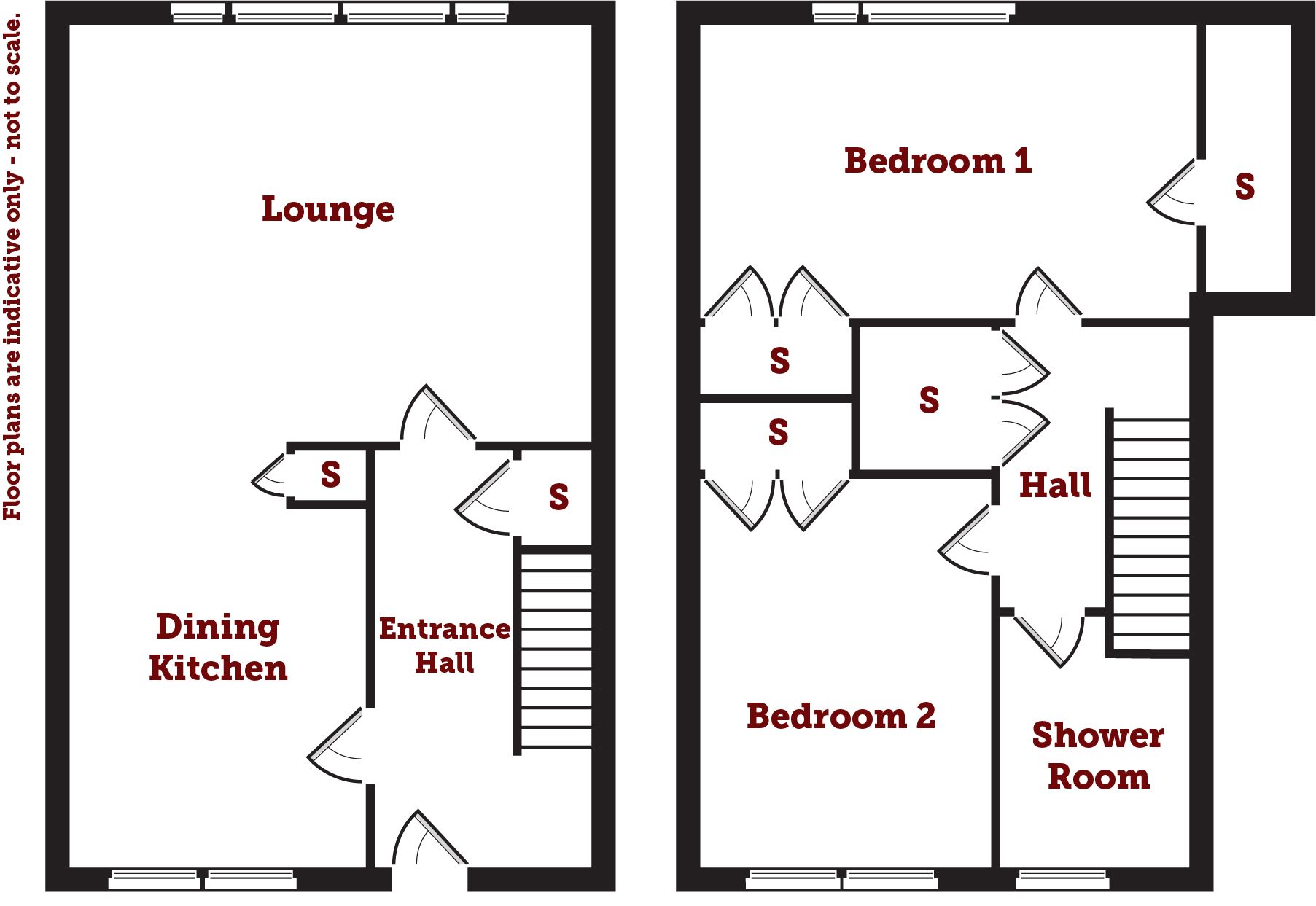 58 Fairhaven, Kirn, Dunoon PA23, 2 bedroom for sale