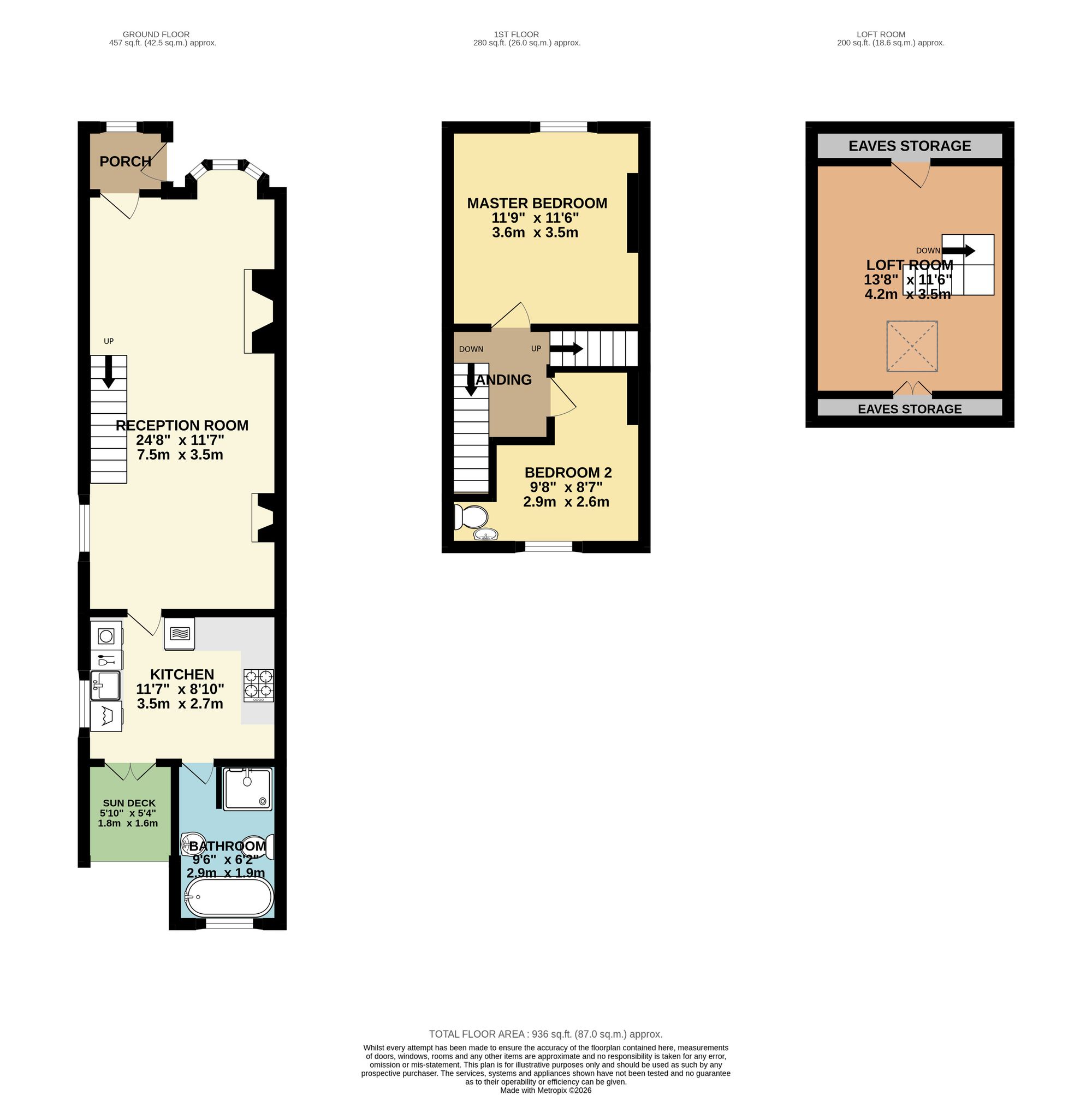 10 Porset Row, Caerphilly floorplan