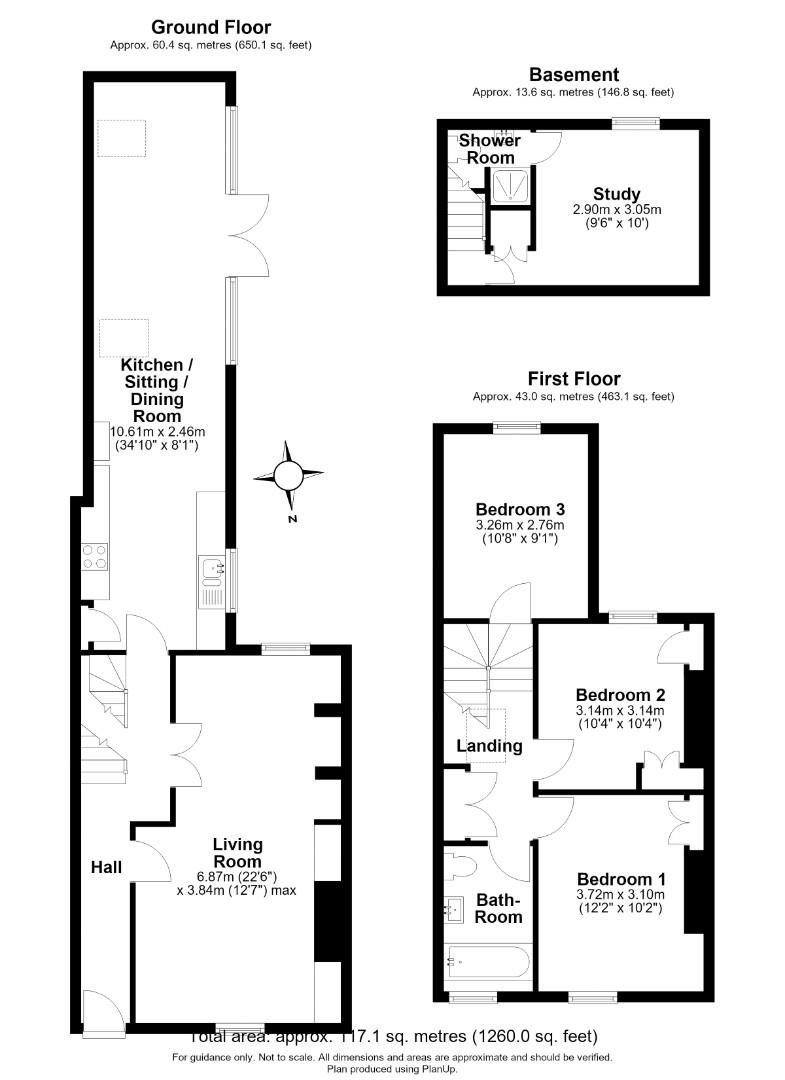 34, Grafton Street, Cambridge floorplan