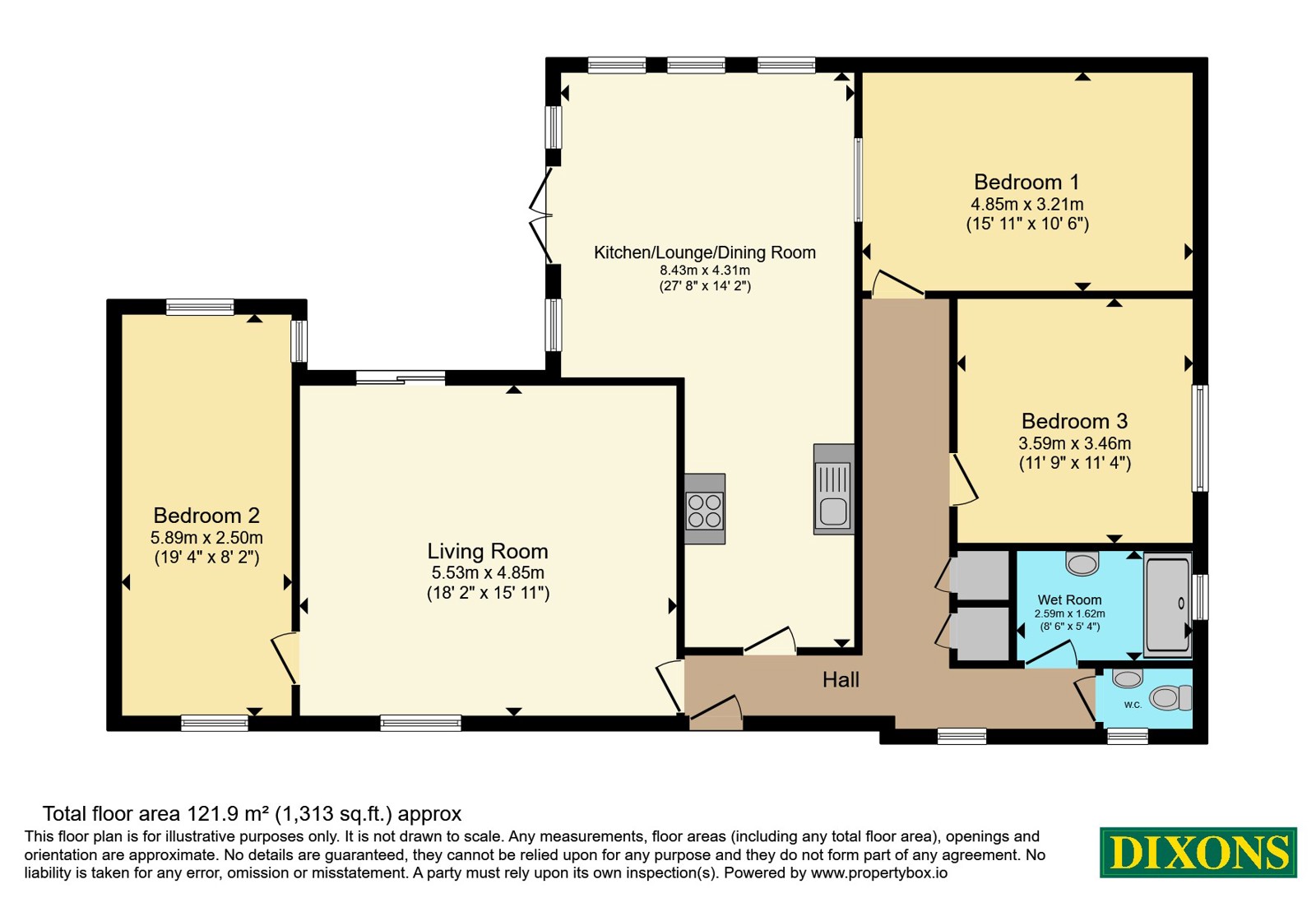 2, Strathdene Gardens, West Midlands floorplan