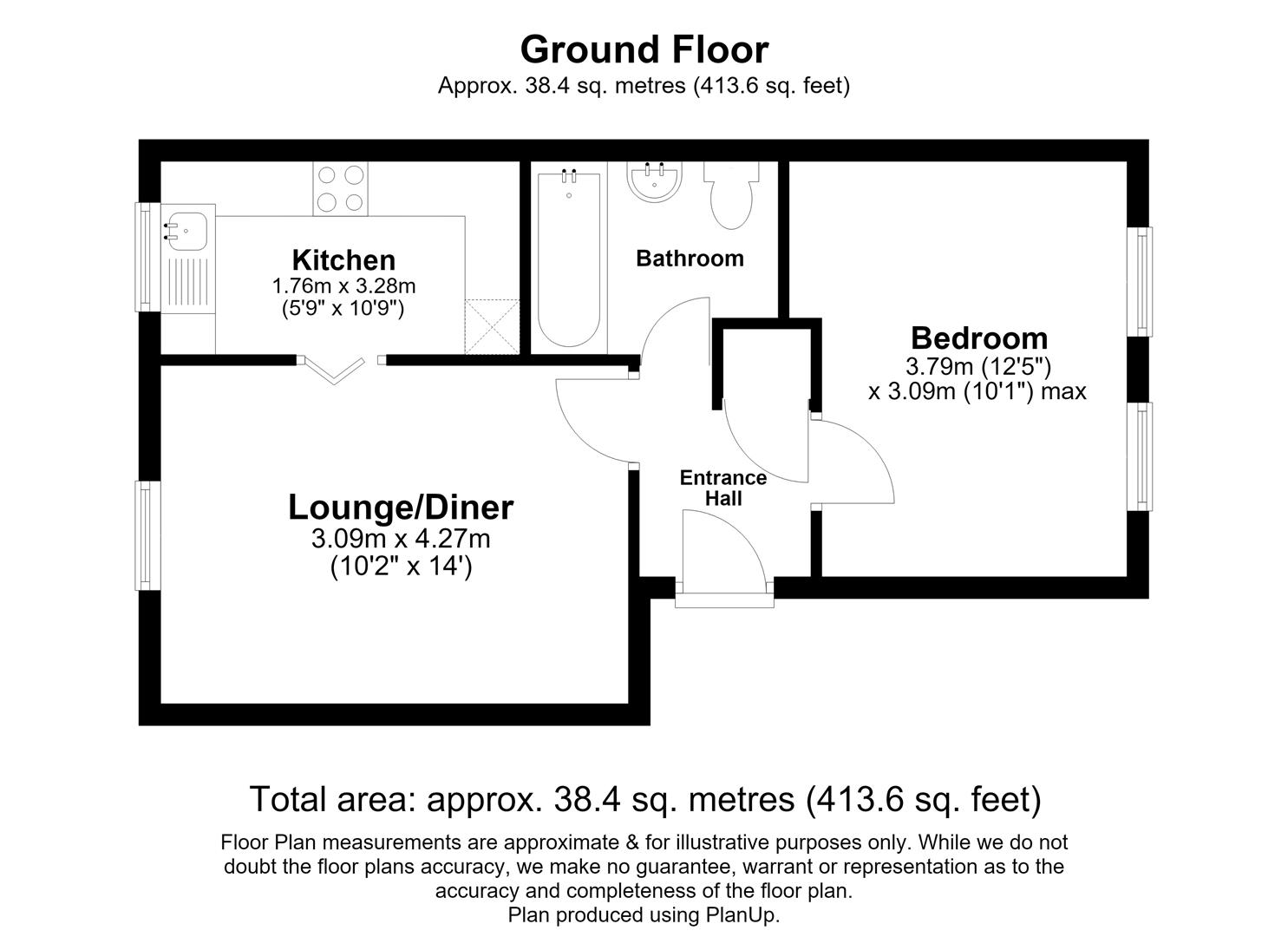 81, Wedgewood Road, Hitchin floorplan