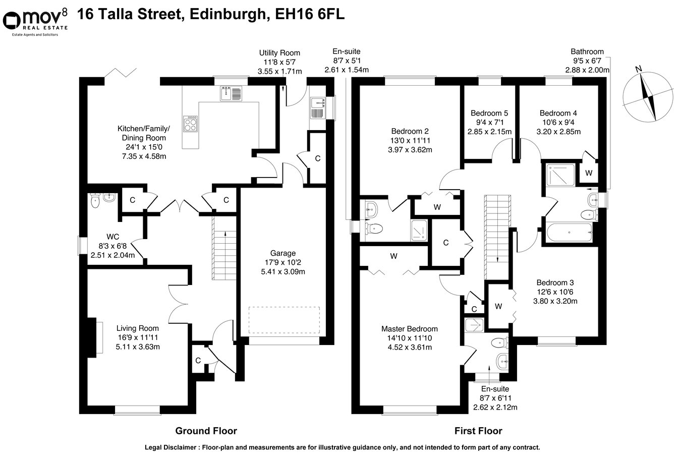 16, Talla Street, Edinburgh floorplan