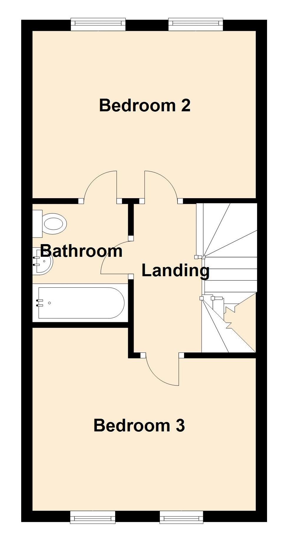 Conker Gardens, Chaddlewood, Plympton PL7, 3 bedroom terraced house for