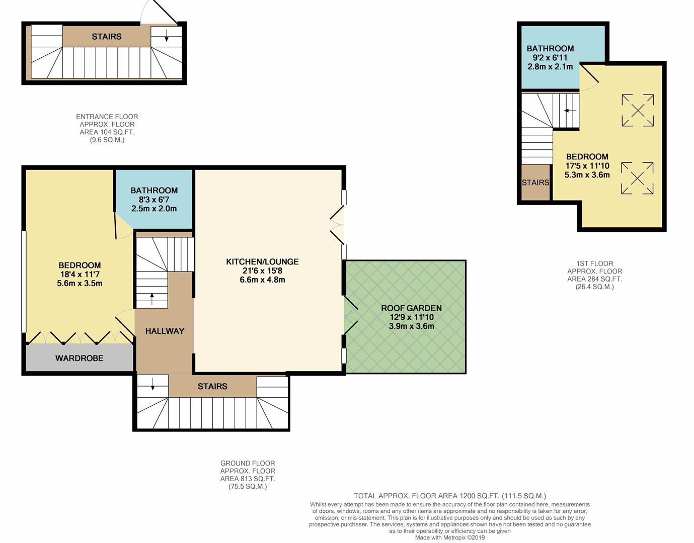 2 Bedrooms Flat to rent in Warrington Crescent, London W9