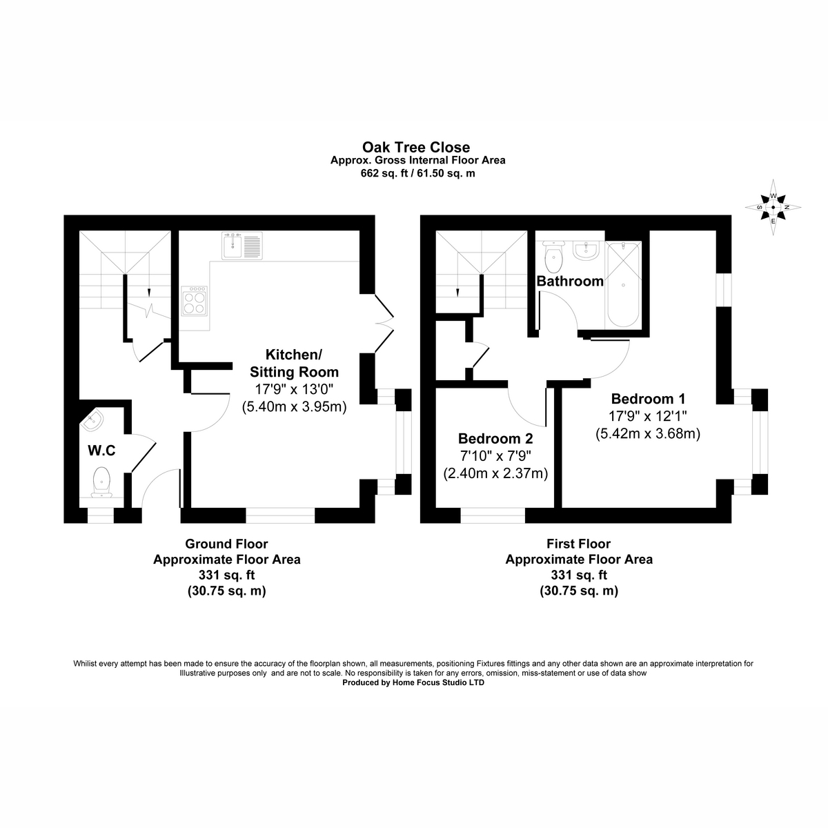 36, Oak Tree Close, Rowlands Castle floorplan