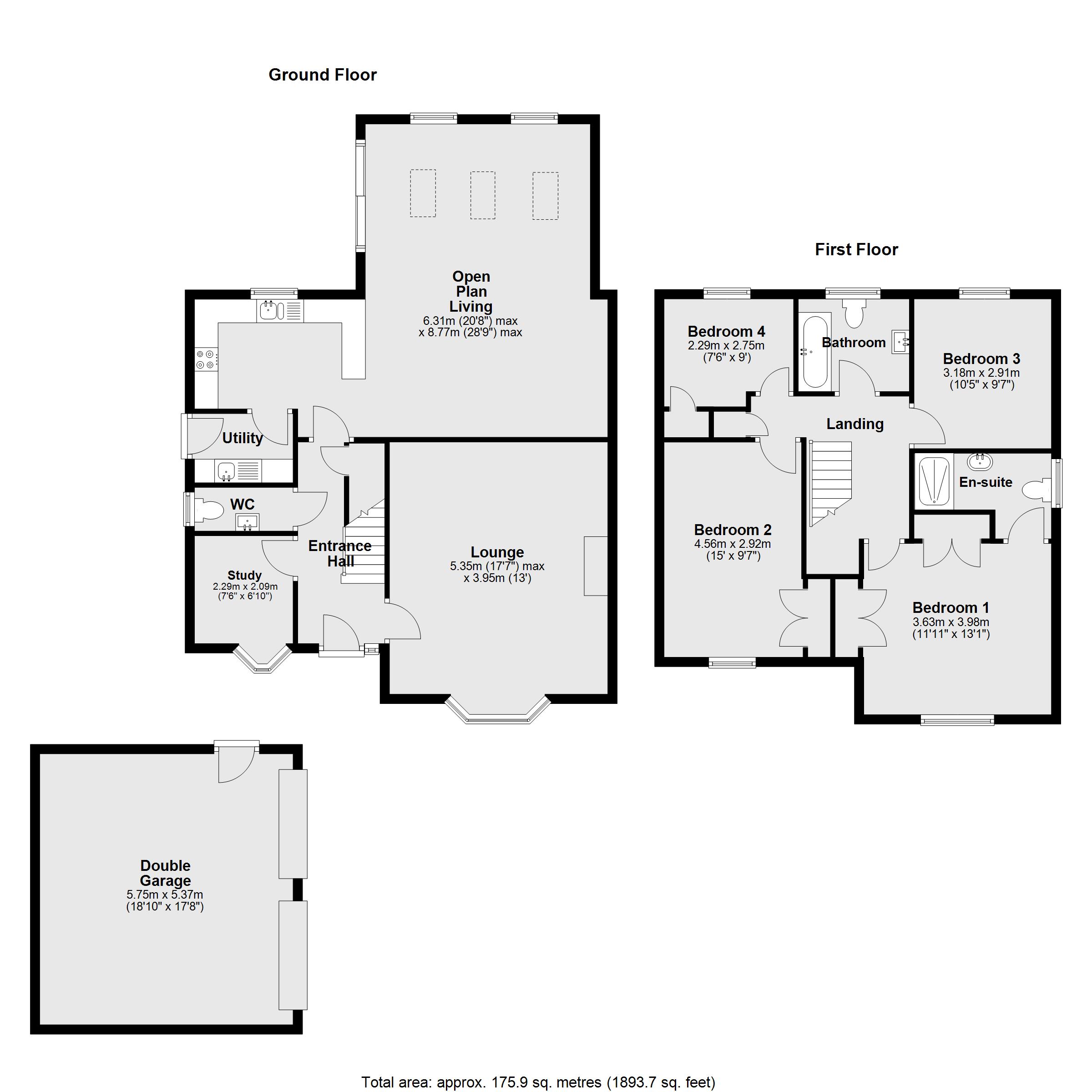 16, Holmfield, Lincoln floorplan