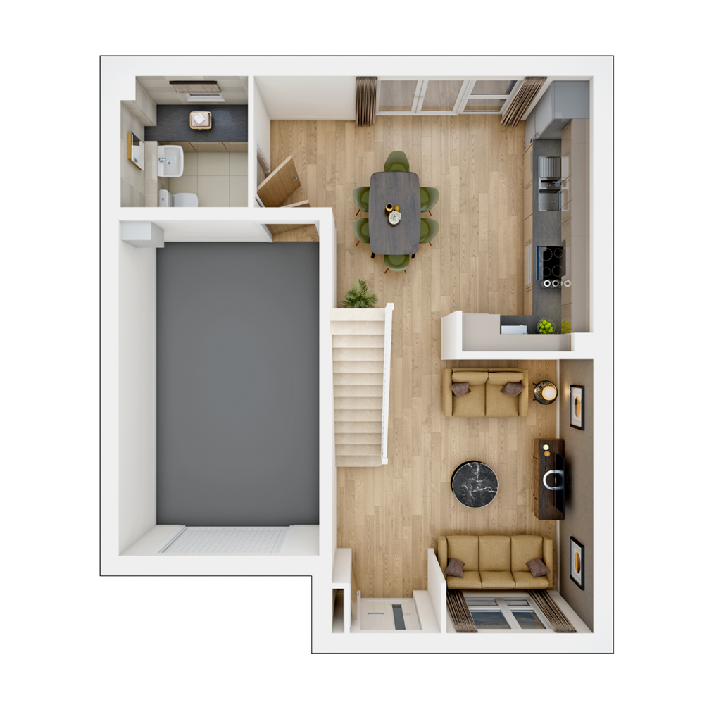The Byrneham - Plot 367, Marske Sands, Longbeck Road, Marske-By-The-Sea, Marske floorplan
