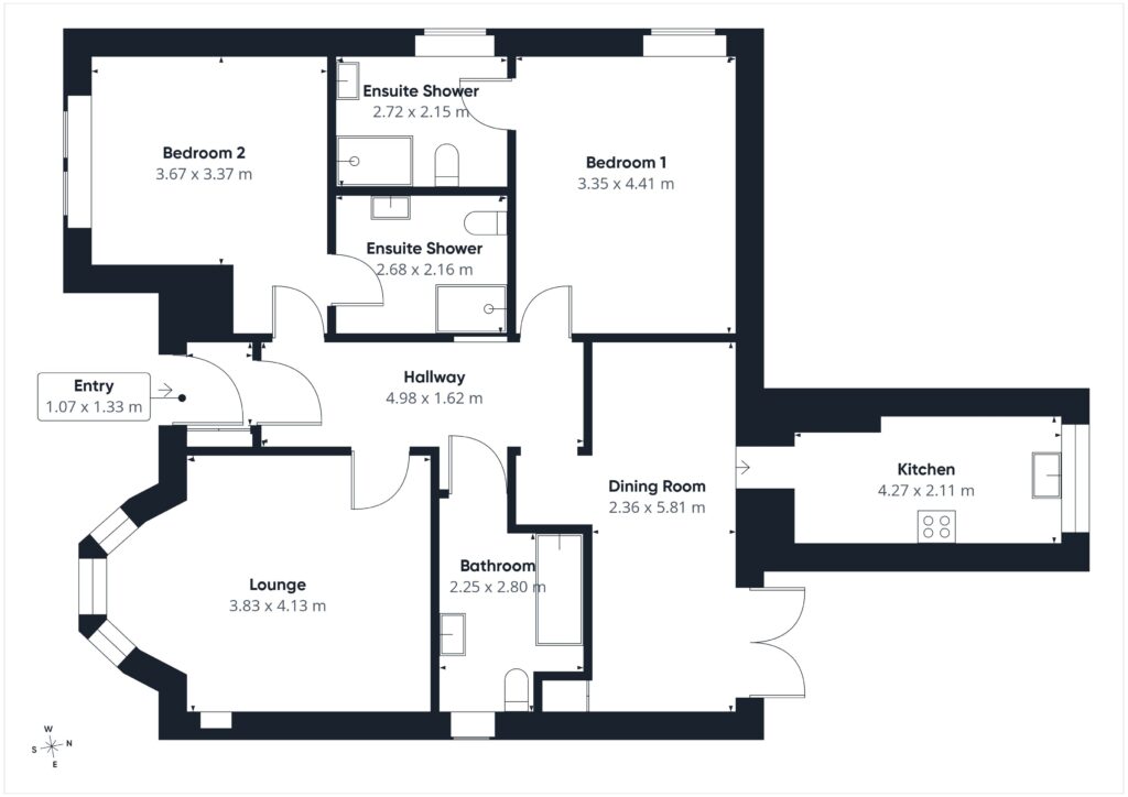 Tigh-Na-Mullan, Lorne Street, Lochgilphead floorplan