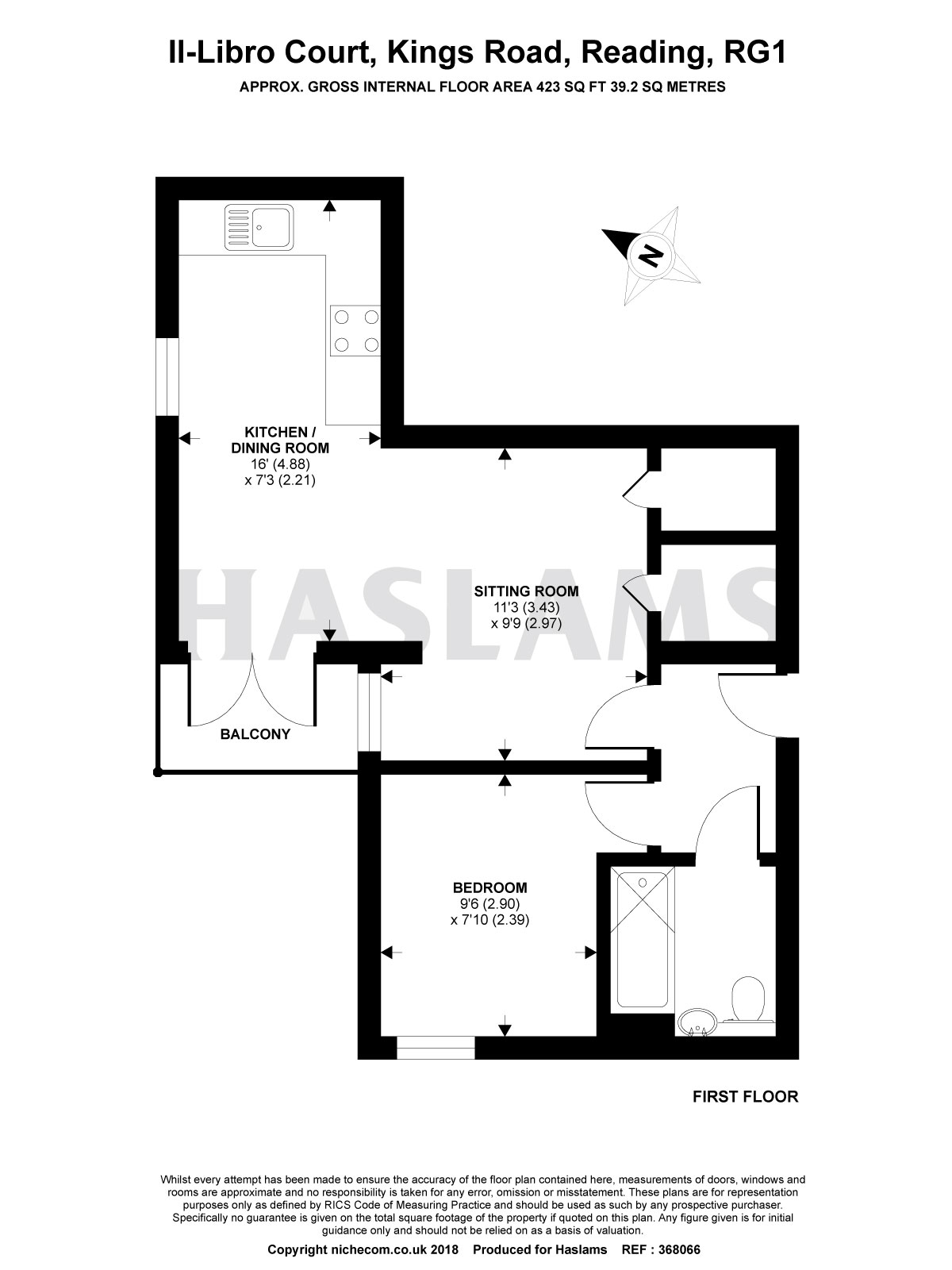 1 Bedrooms Flat for sale in Il-Libro Court, Kings Road, Reading RG1