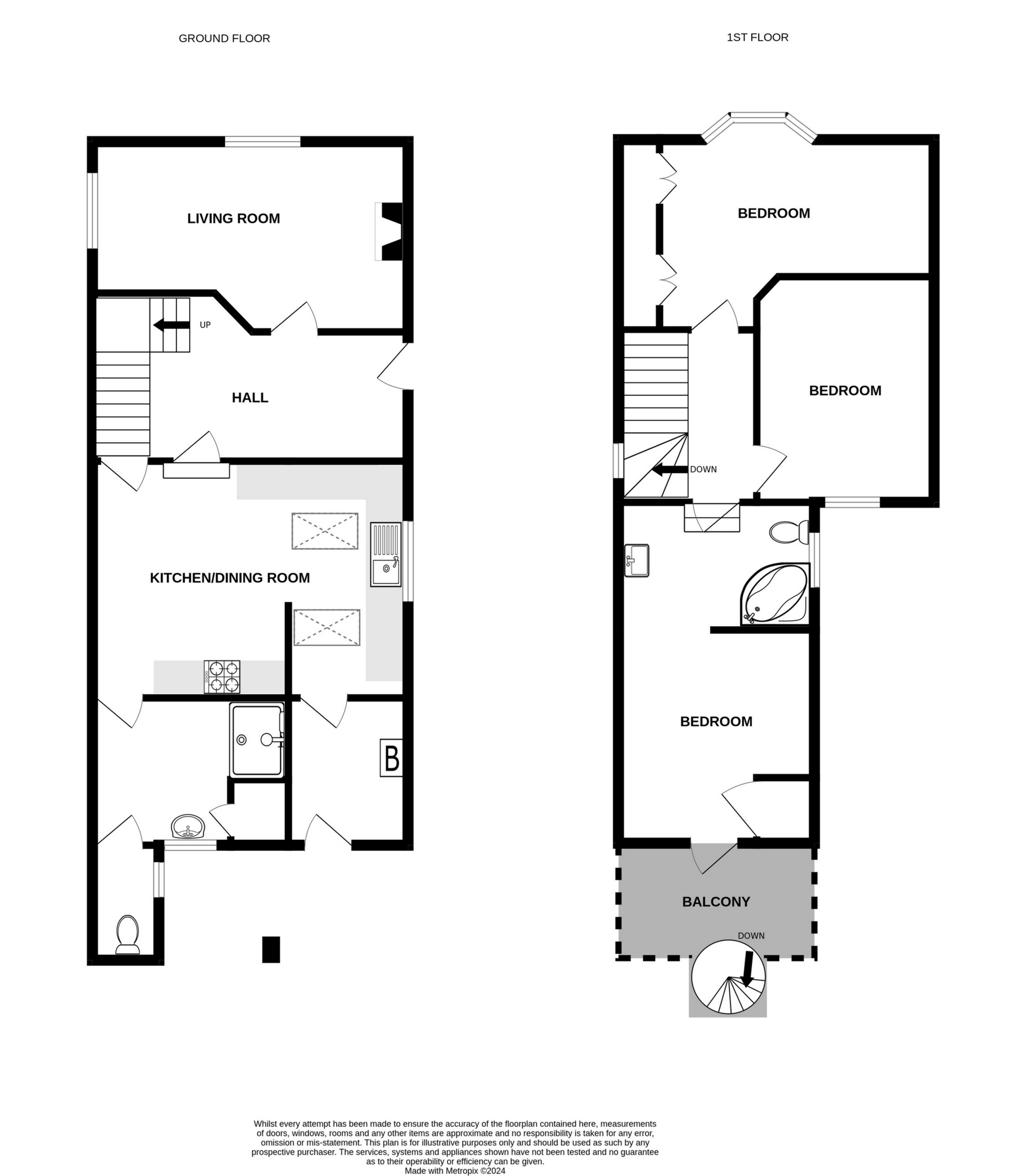 47, Century Walk, Deal floorplan