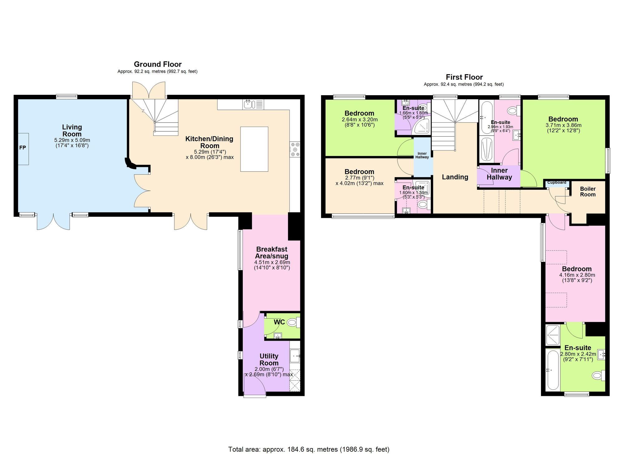 2 Lower Westerland Barns, Paignton floorplan
