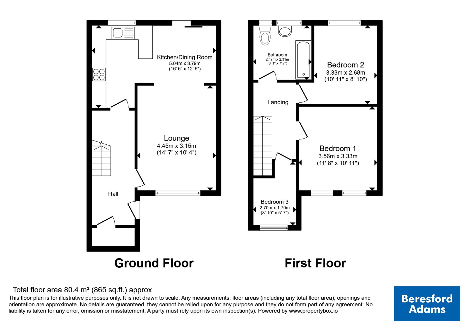 10, Aled Crescent, Flintshire floorplan