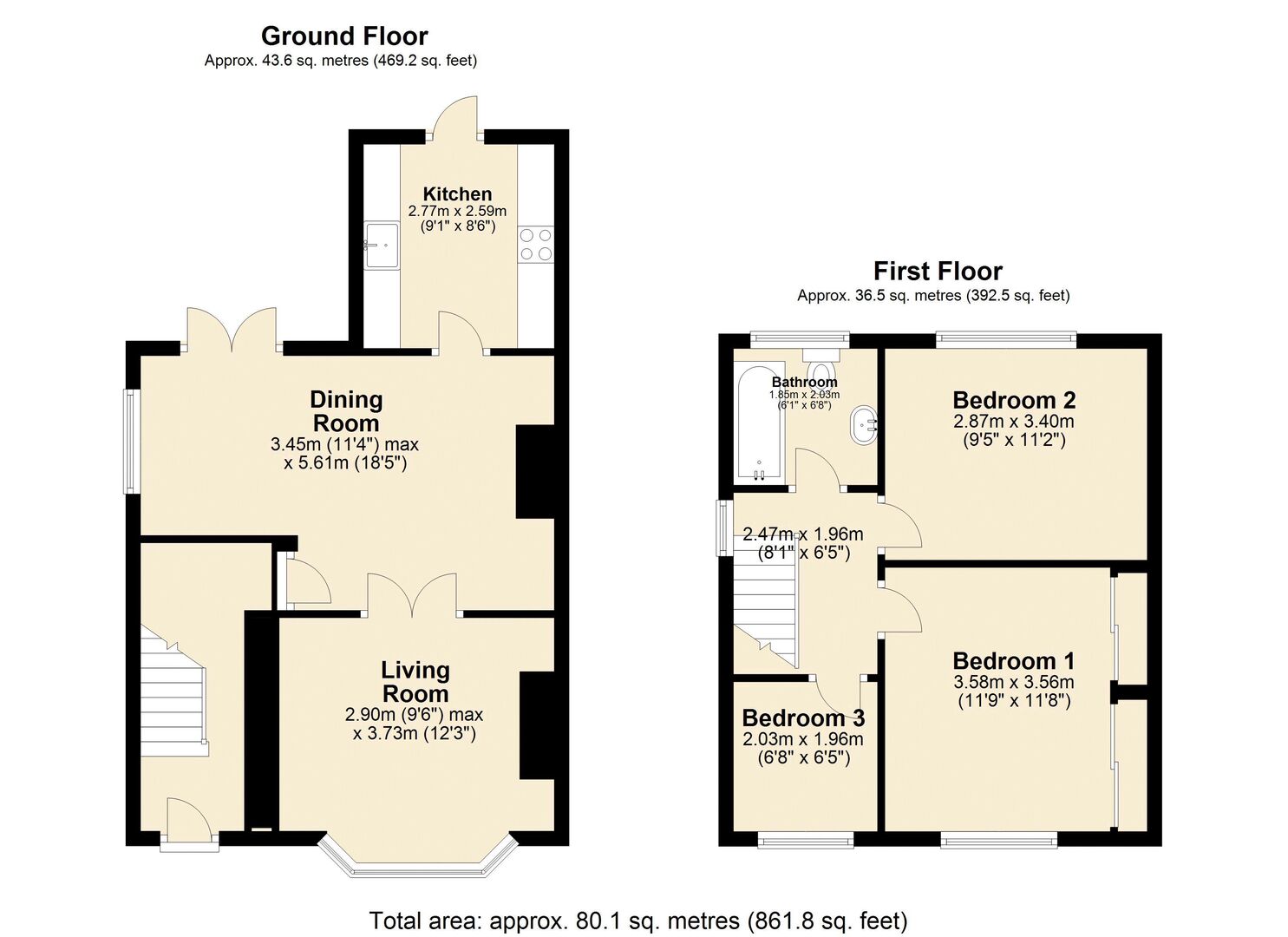 Deerpark Road, Burnley BB10, 3 bedroom terraced house for sale