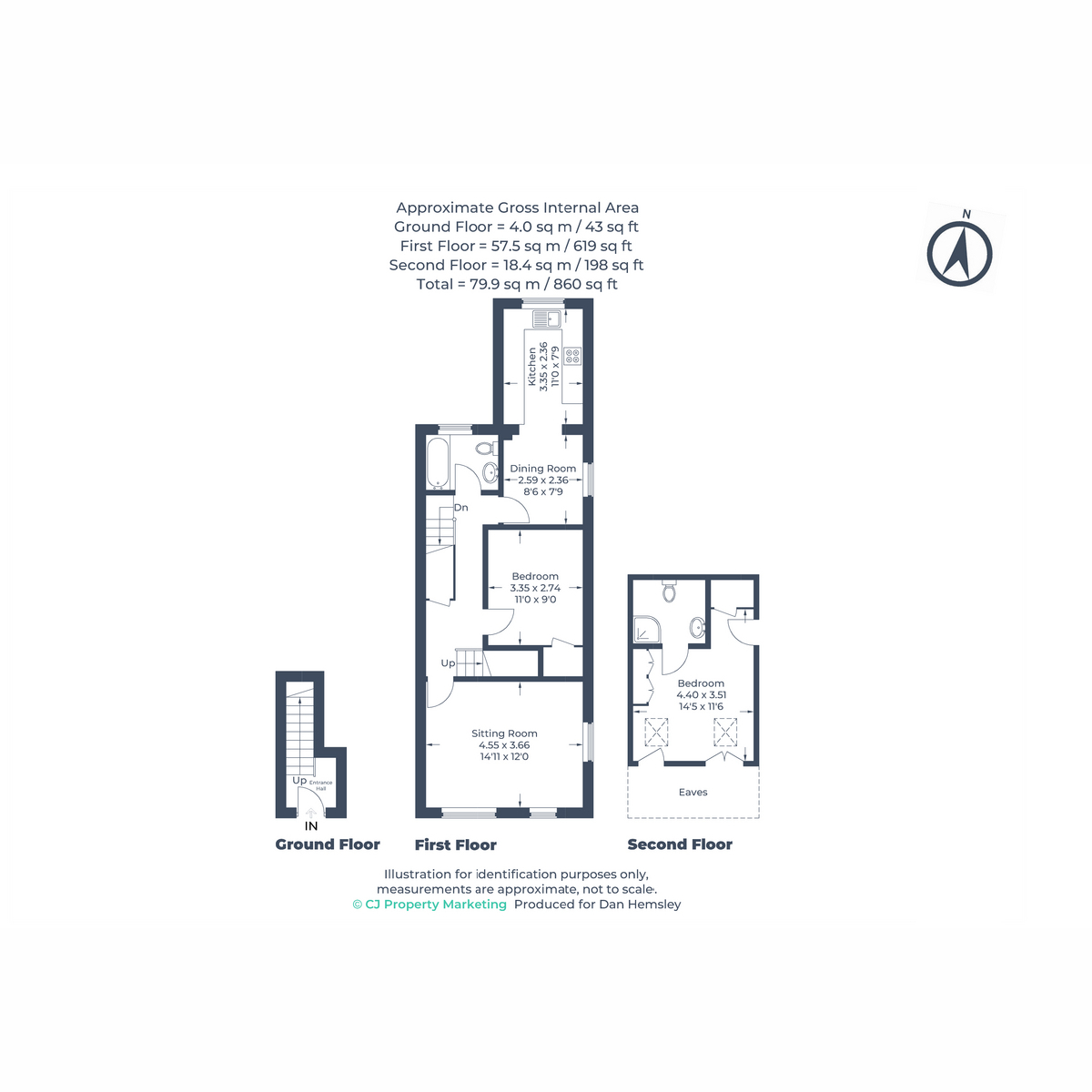 Sunnyside Road, Chesham floorplan