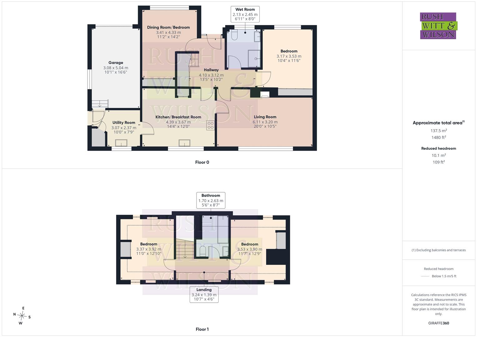 Grelda, Reedswood Road, Broad Oak floorplan
