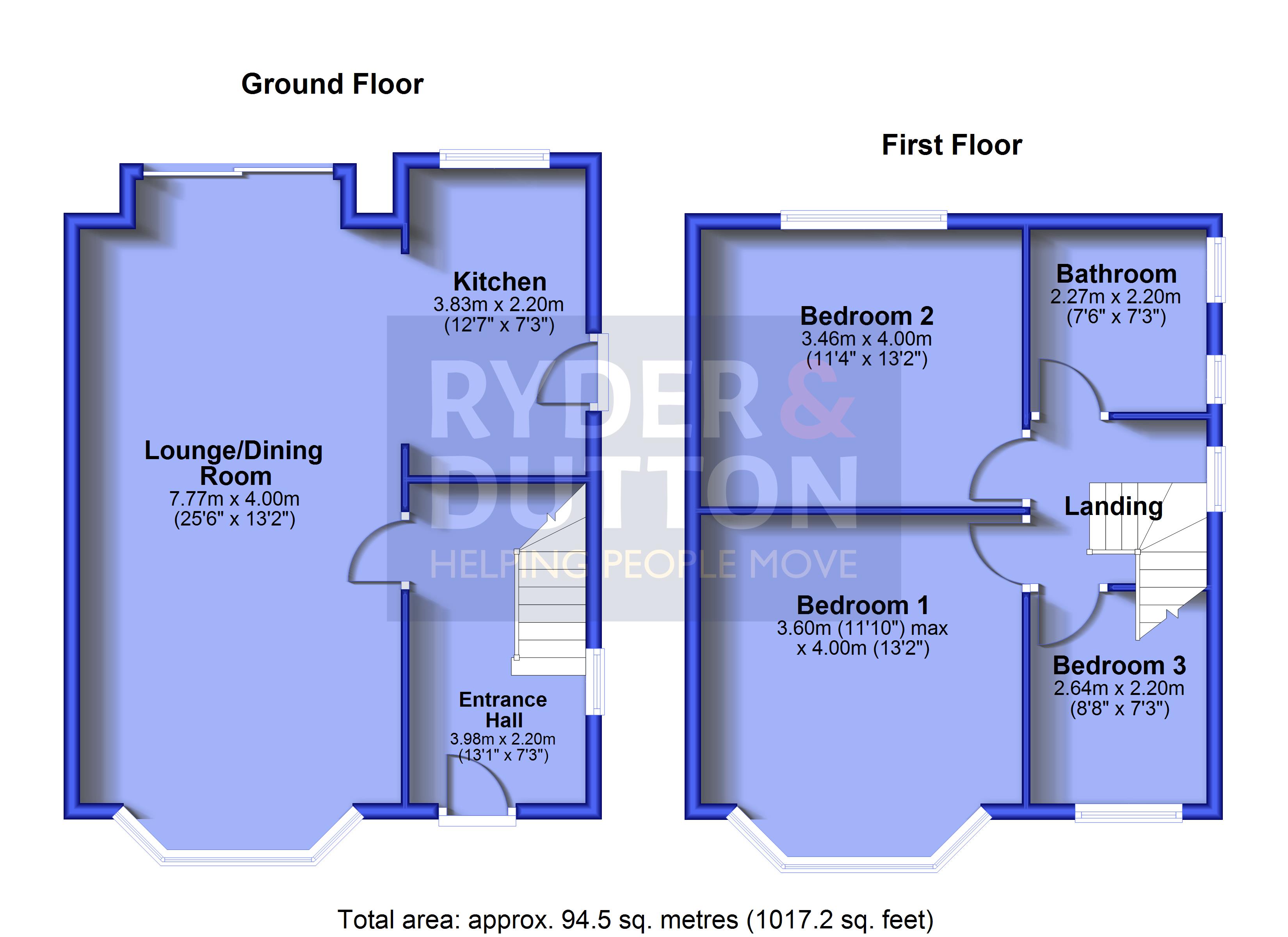 36, Carill Avenue, Manchester floorplan