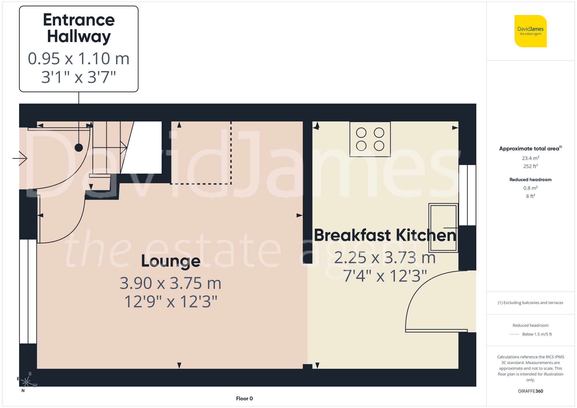 26 Landmere Gardens, Nottingham floorplan