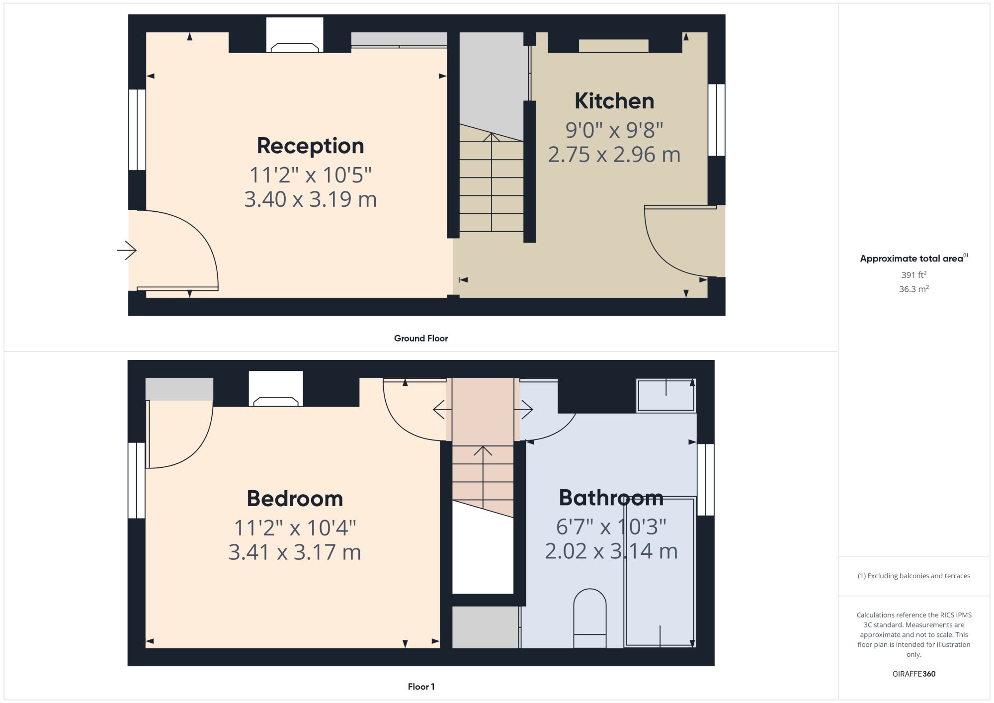 5 Elizabeth Place High Street,, Farningham, Dartford floorplan