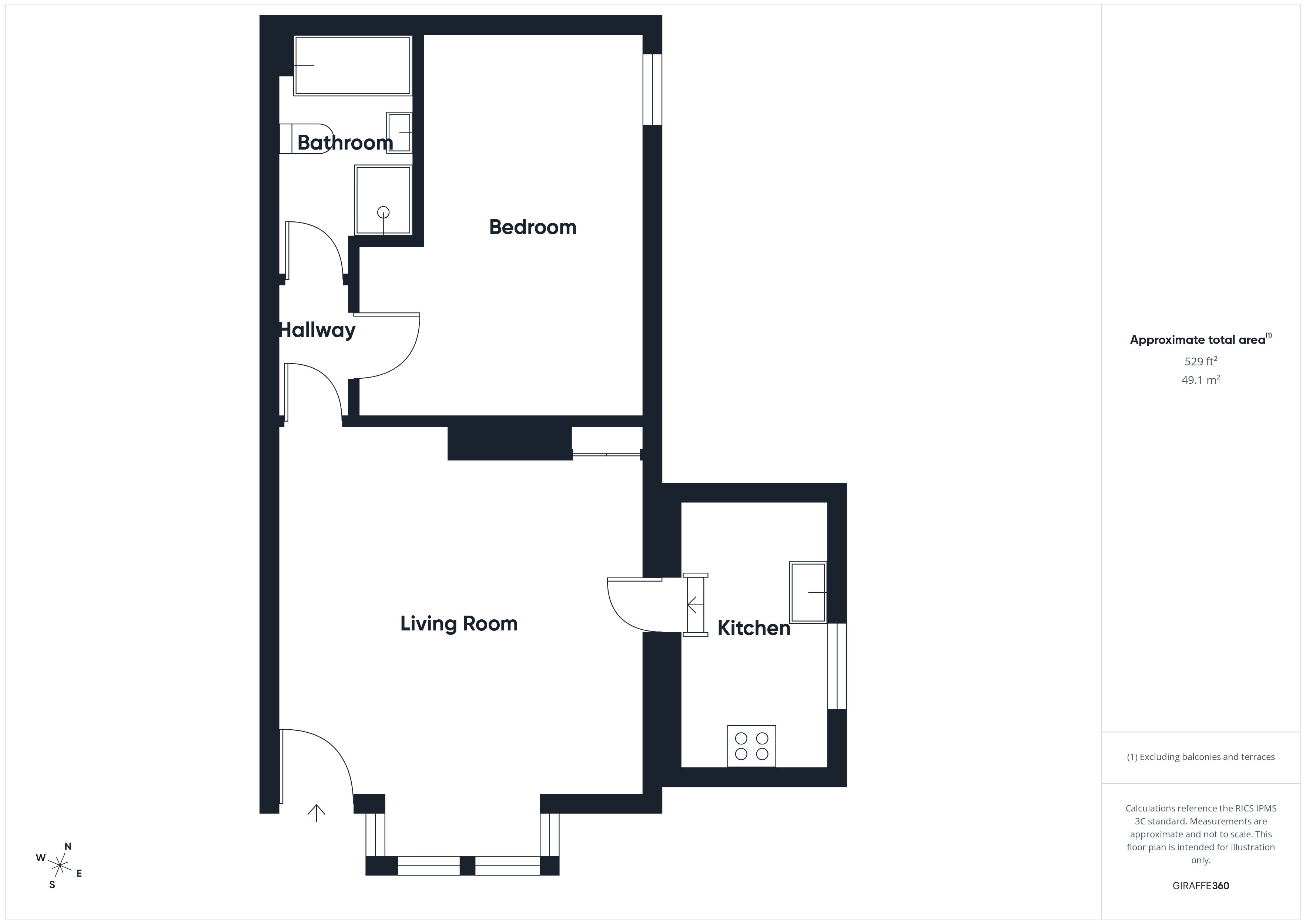 18, Kiming, Bude floorplan