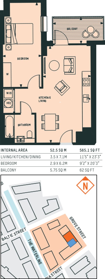 1 Bedrooms Flat for sale in Cedarwood Mansions, Timberyard, London SE8