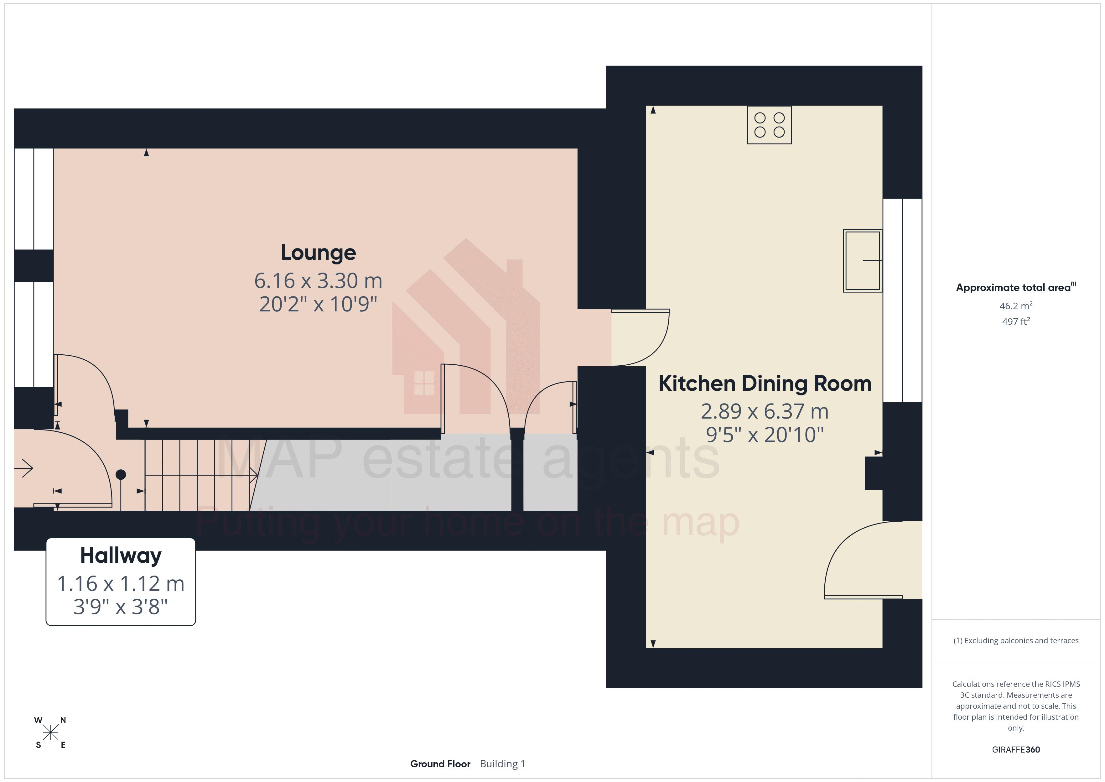 2 Treskillard Cottages, Redruth floorplan