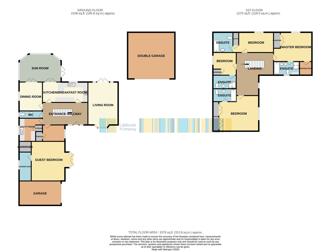The Oaks, Appletree Lane, Carlyon Bay, St Austell floorplan