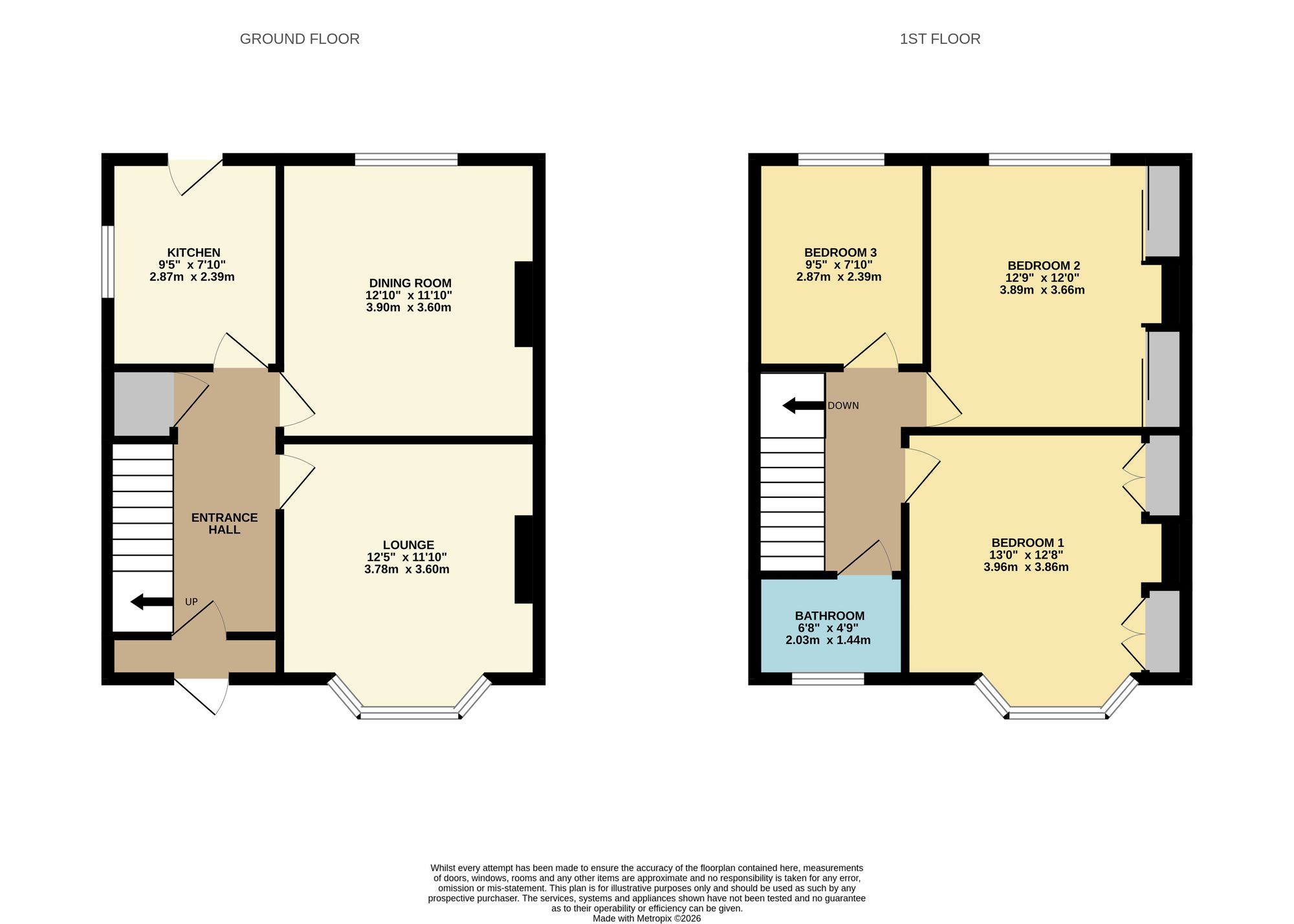 55 Dimond Road, Southampton floorplan