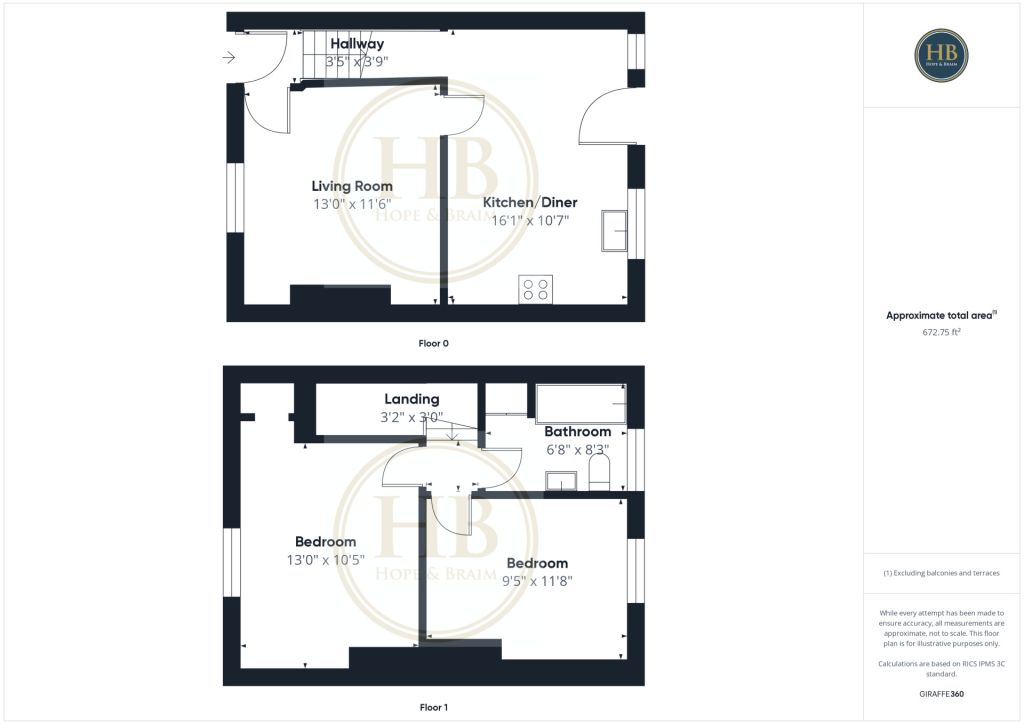 18, The Carrs, Whitby floorplan