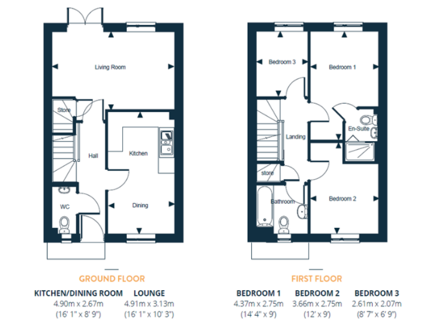 11, Exeter floorplan