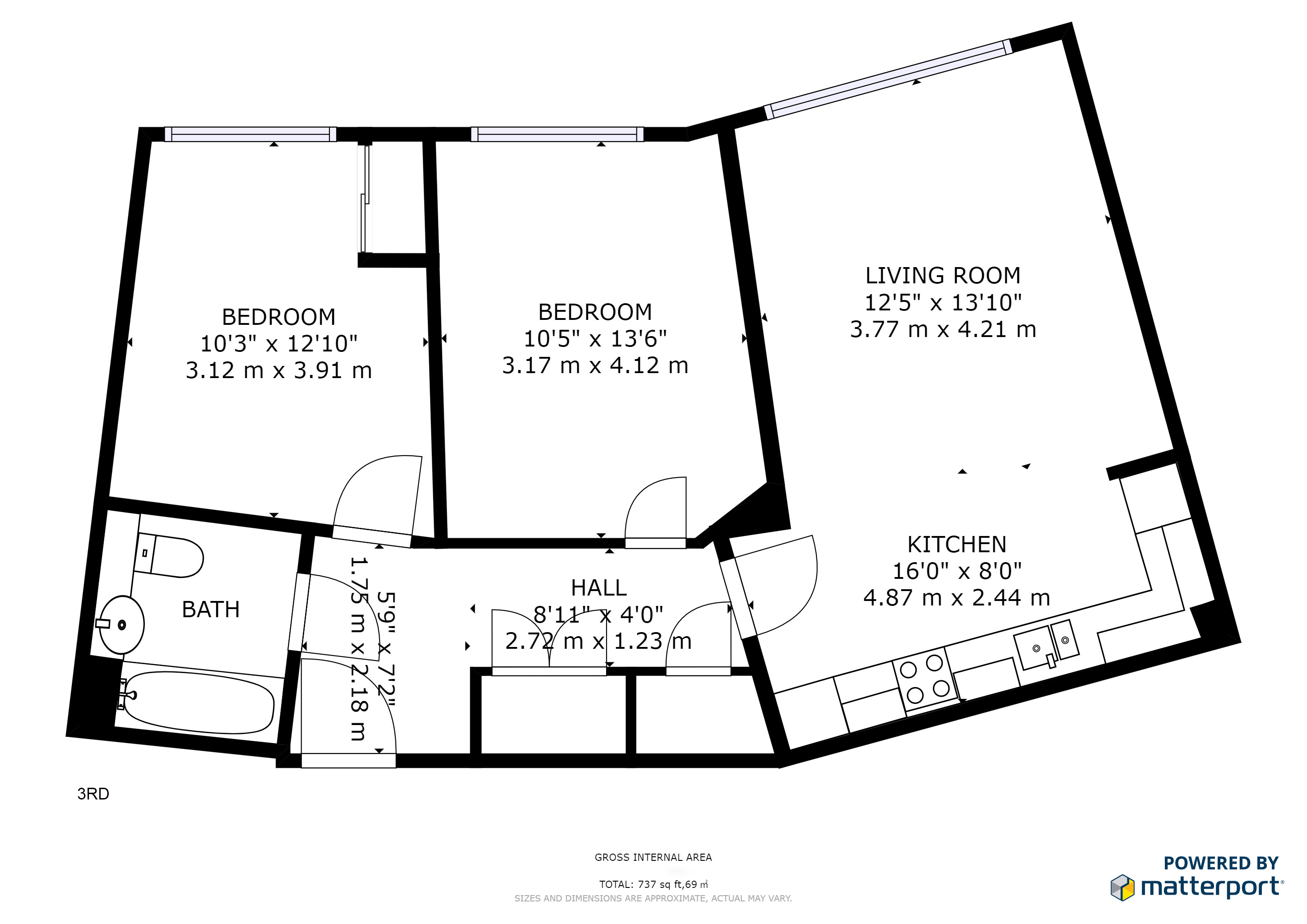 2 Bedrooms Flat for sale in Bell Green, Sydenham SE26