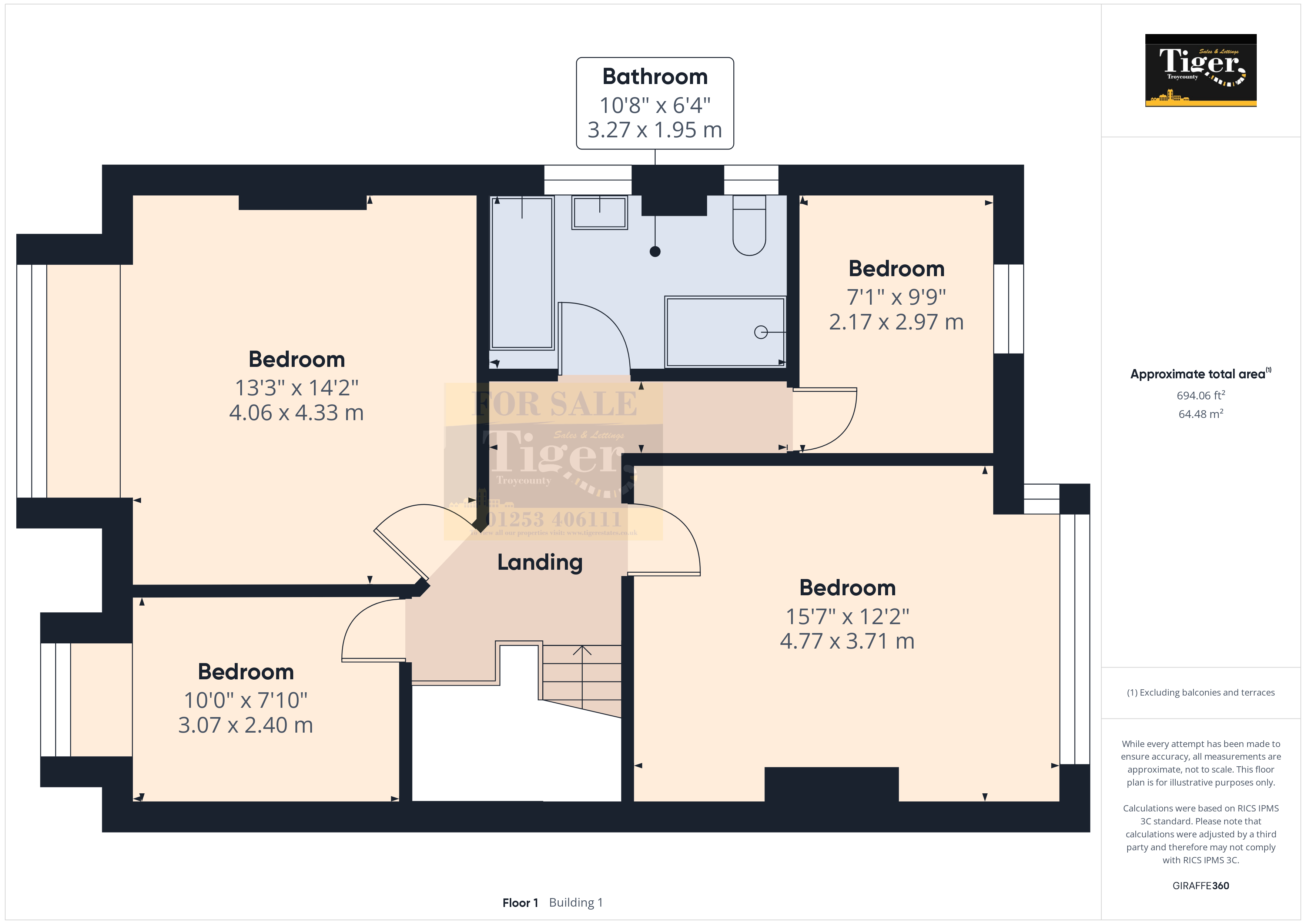 206, West Park Drive, Blackpool floorplan