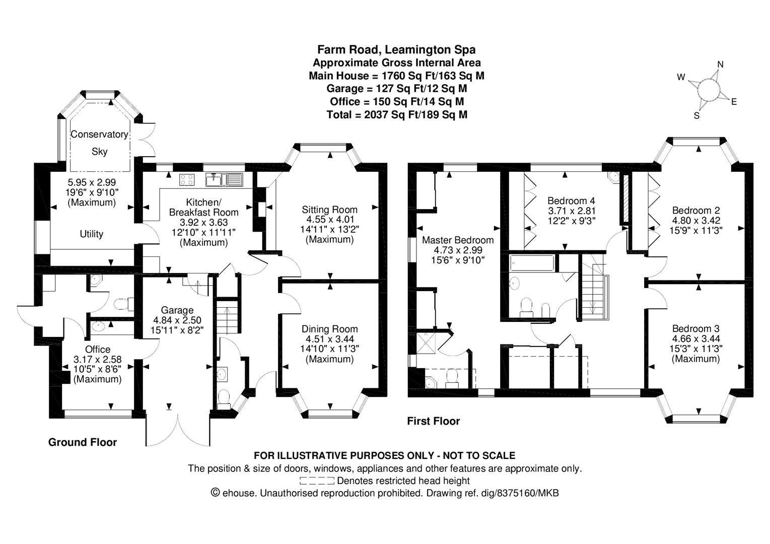 4 Bedrooms Detached house for sale in Farm Road, Leamington Spa, Warwickshire CV32