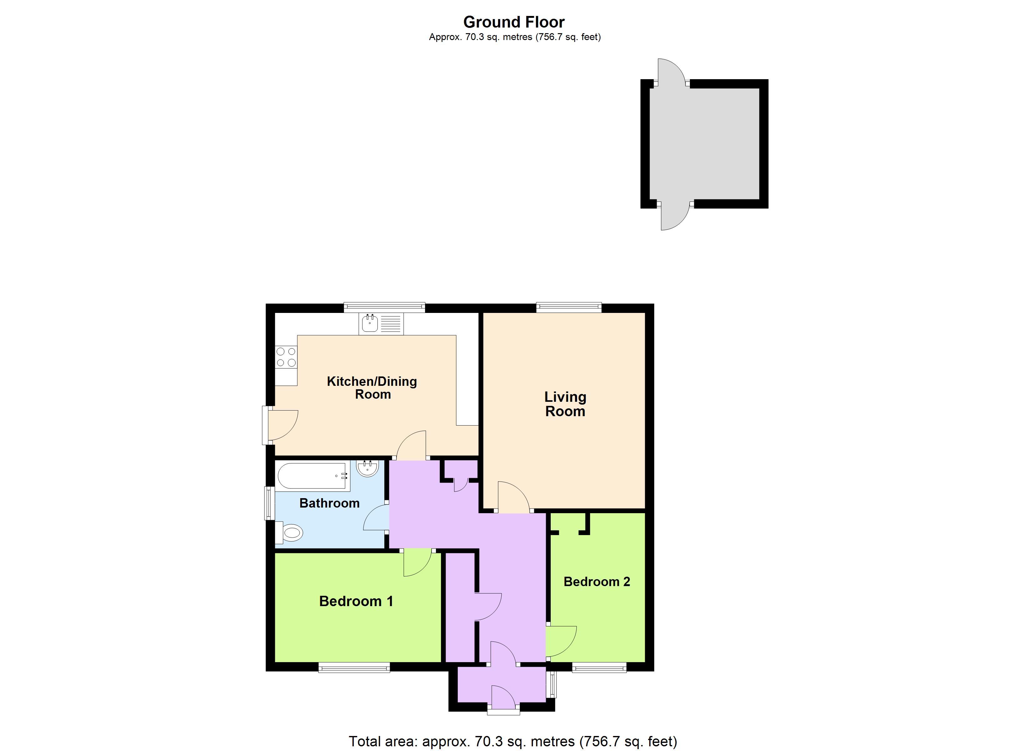 1, Sports Way, Milford Haven floorplan