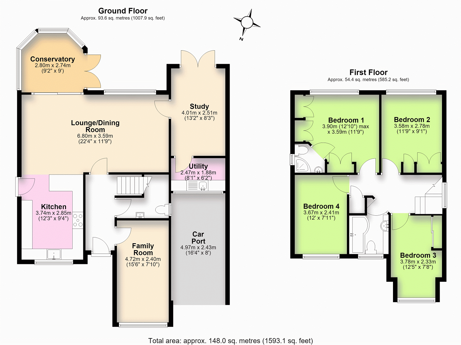 51, Norwood Road, Effingham floorplan