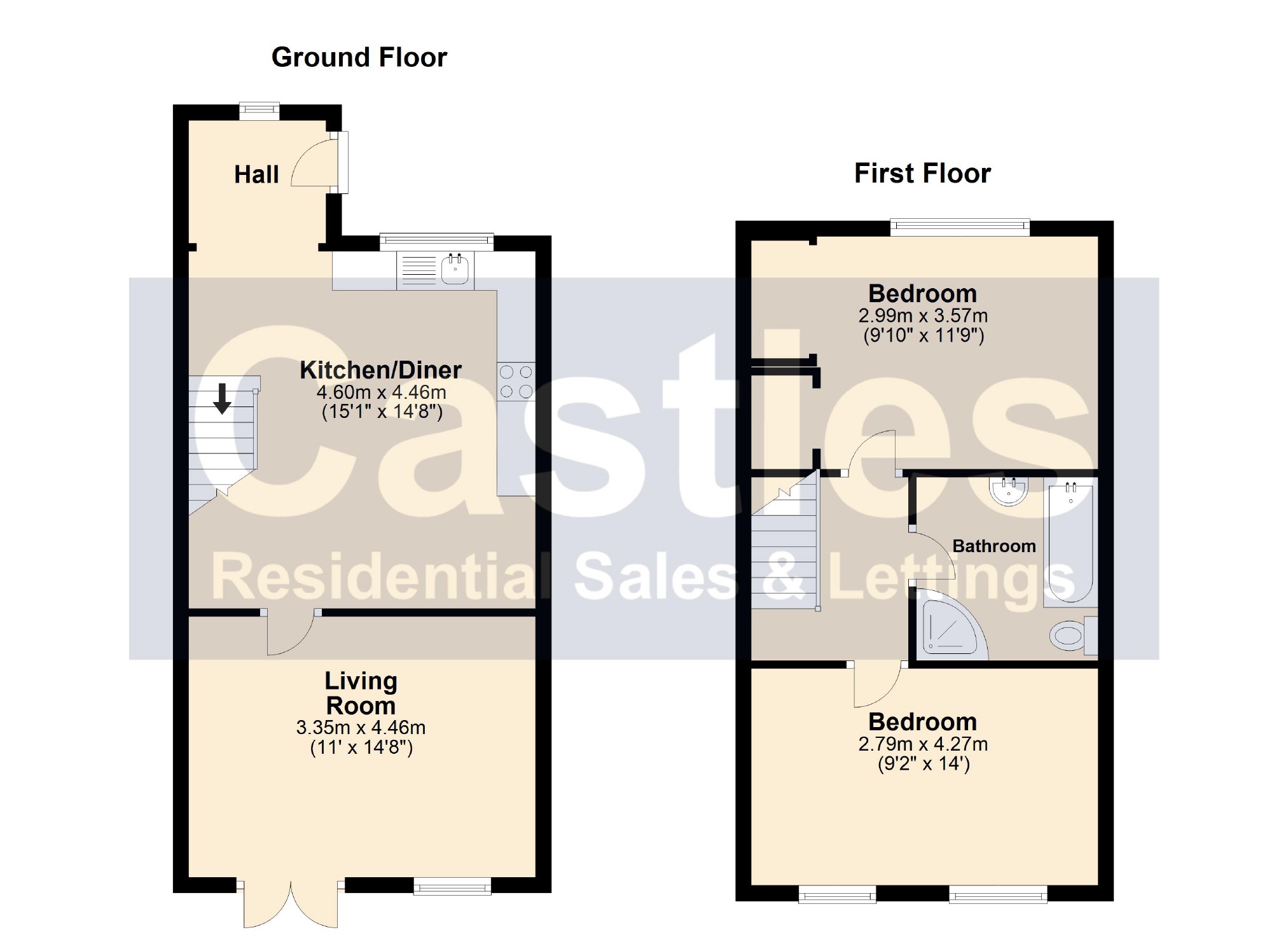 2 Bedrooms Terraced house for sale in White Edge Moor, Swindon SN3