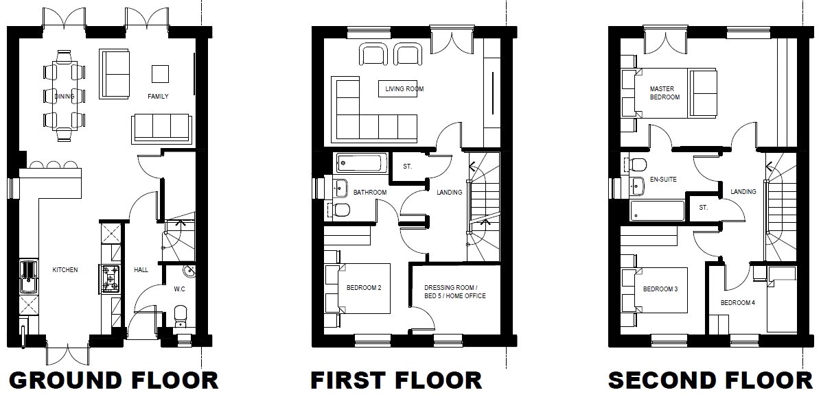 Plot 138, Riverside,, Plot 138, Cussins The Turbinia, Riverside, South Shields floorplan