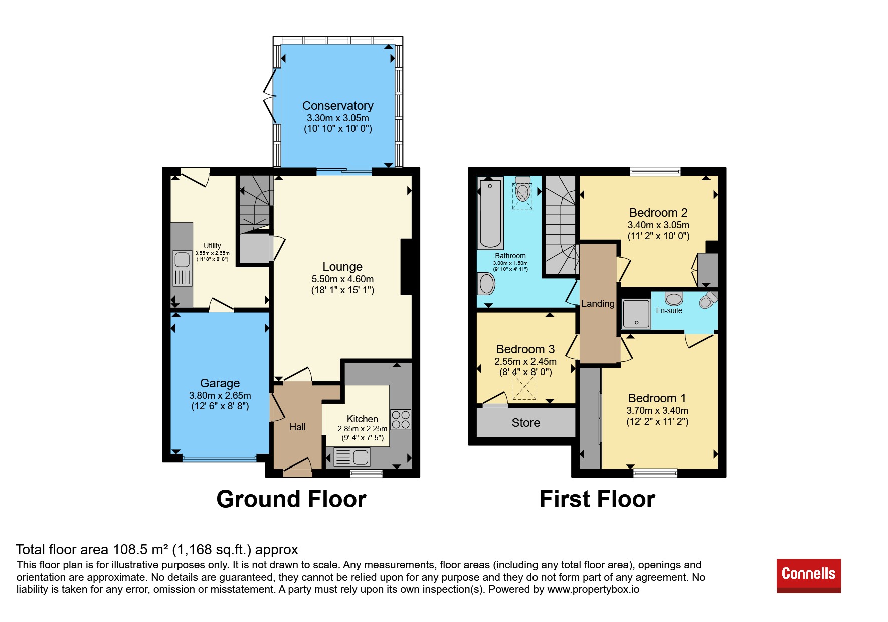 2, Woodville Close, Basingstoke floorplan