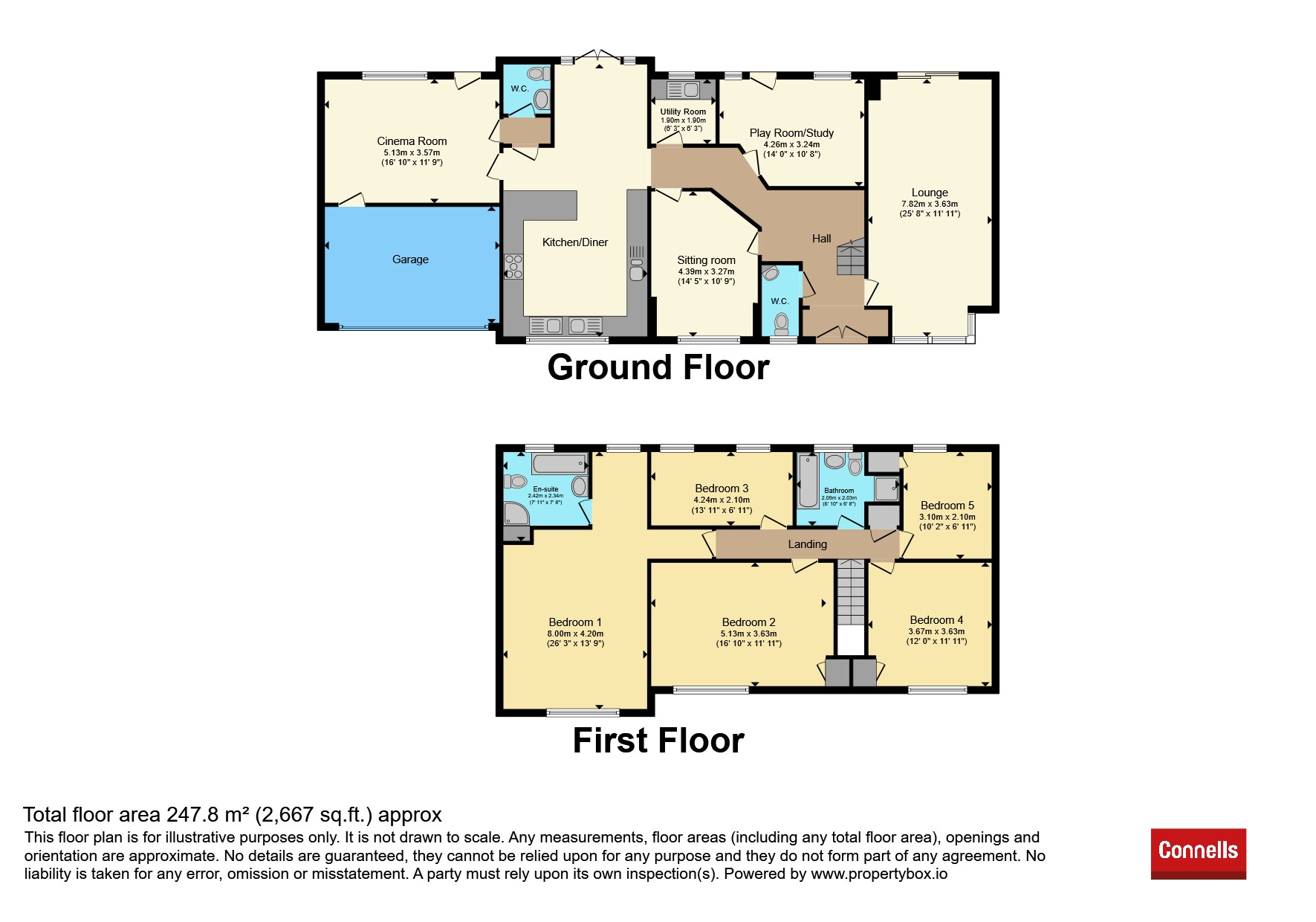 Church View House, Charlecote Road, Warwick floorplan