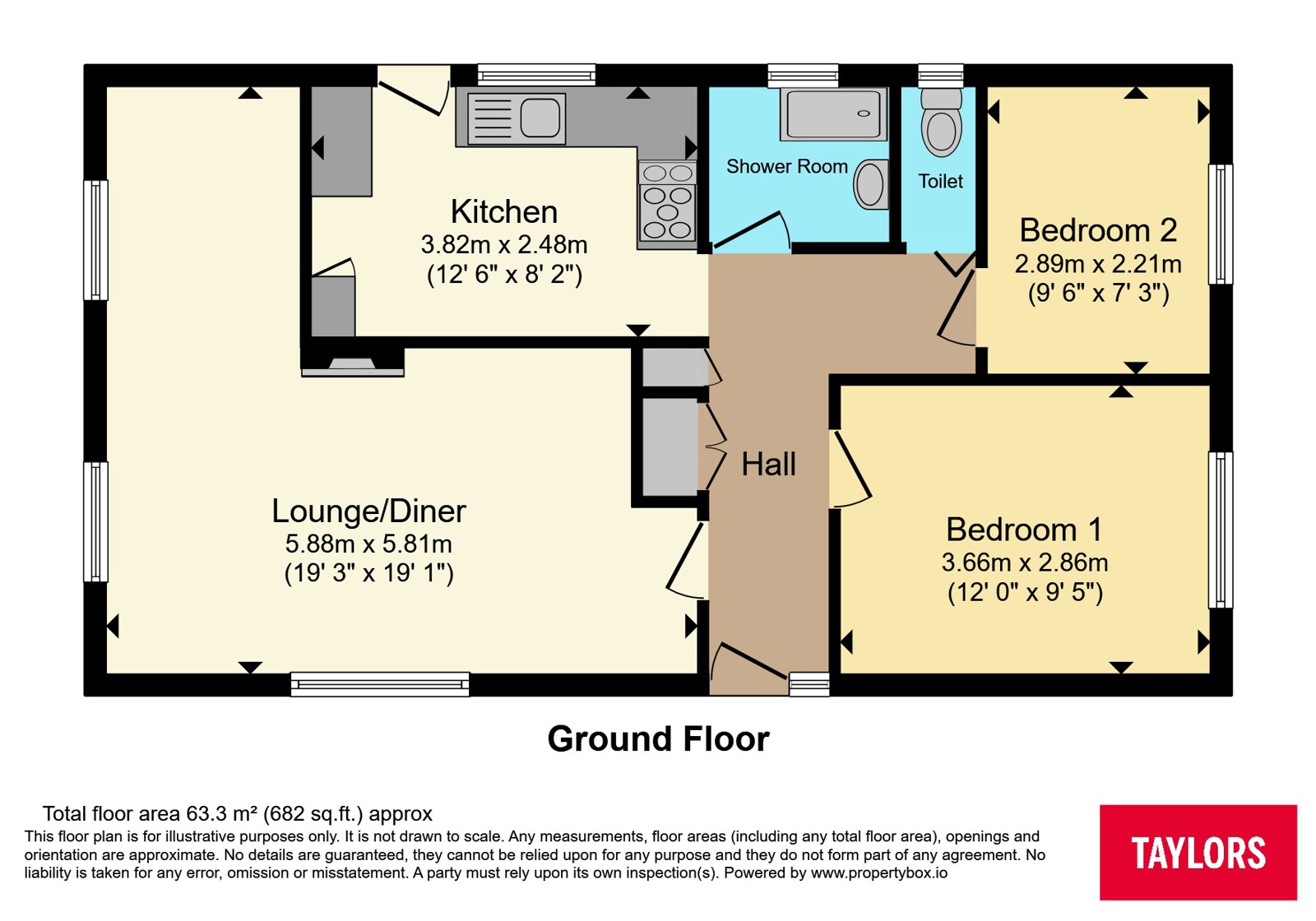 10, Hill Plantation, Bromham floorplan