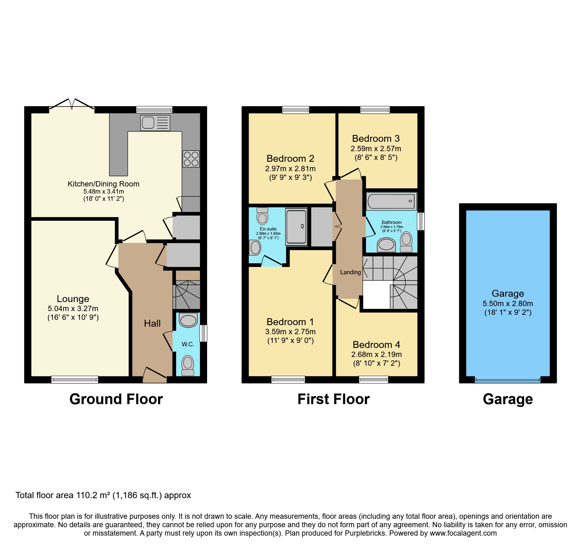 5, Harvester Lane, Doncaster floorplan