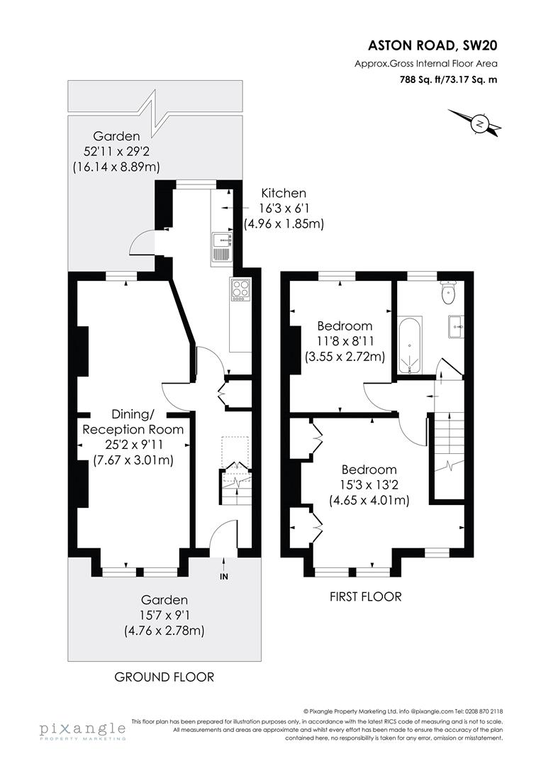 Aston Road, Raynes Park floorplan