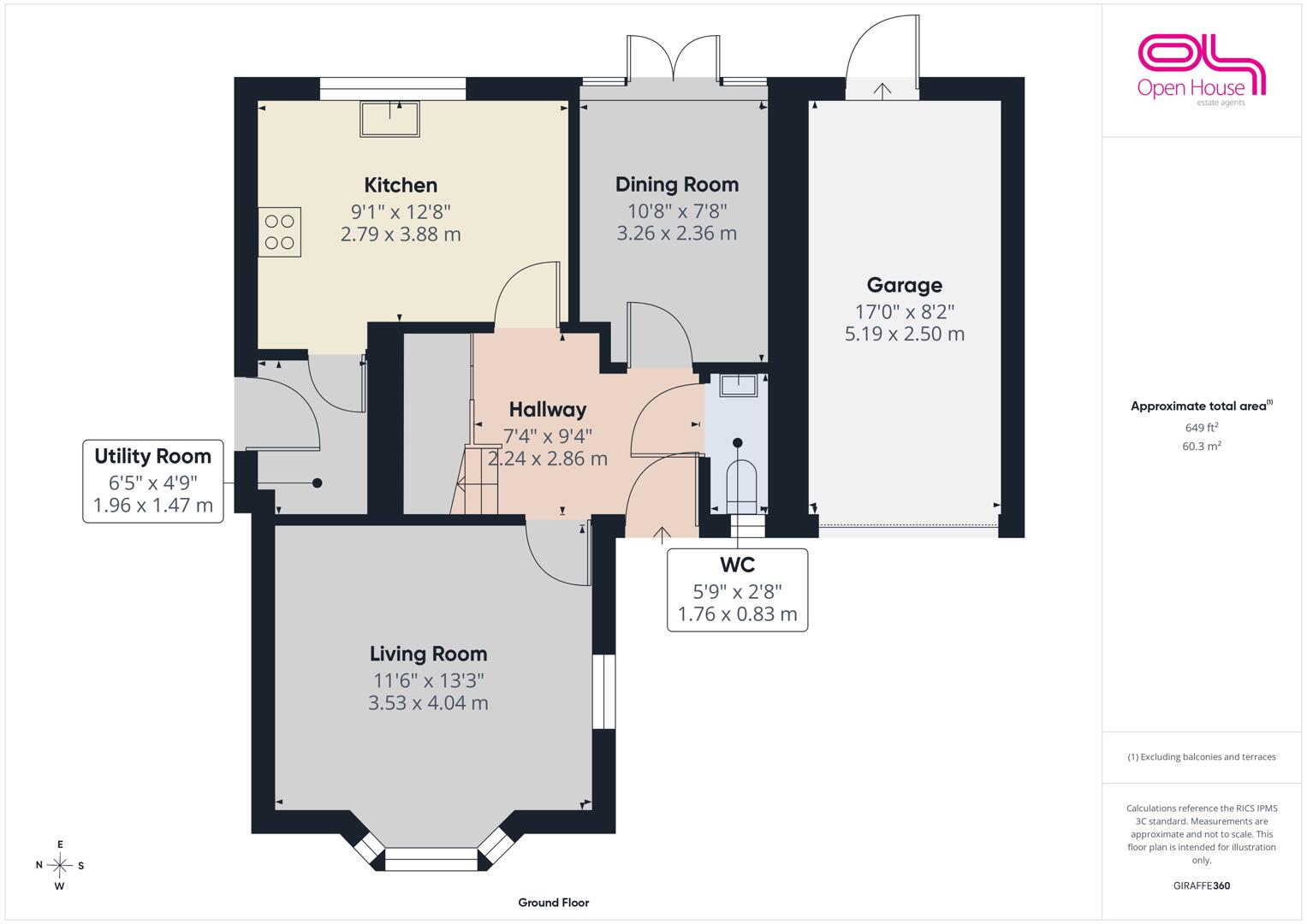 4, Petersfield Way, Crewe floorplan