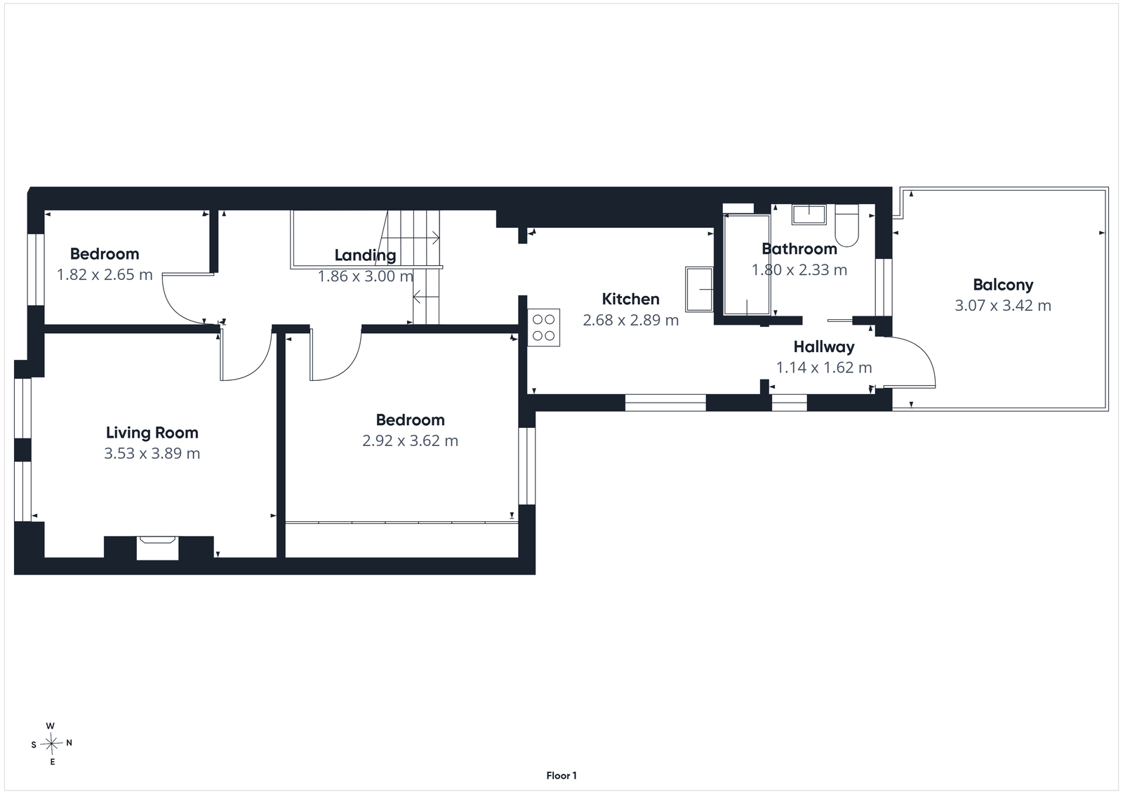 Arkley Road, Herne Bay floorplan