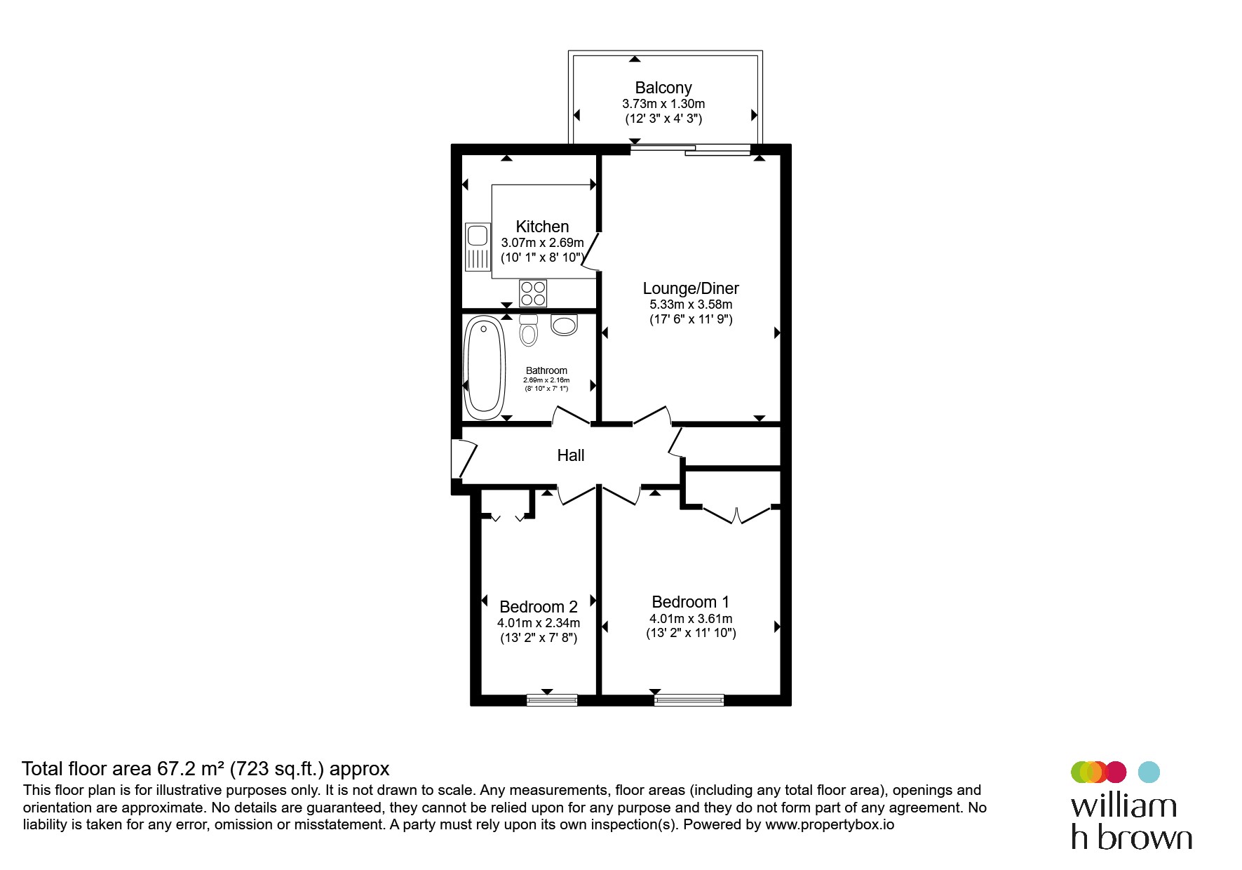 24, Westcliffe Court, HUNSTANTON floorplan