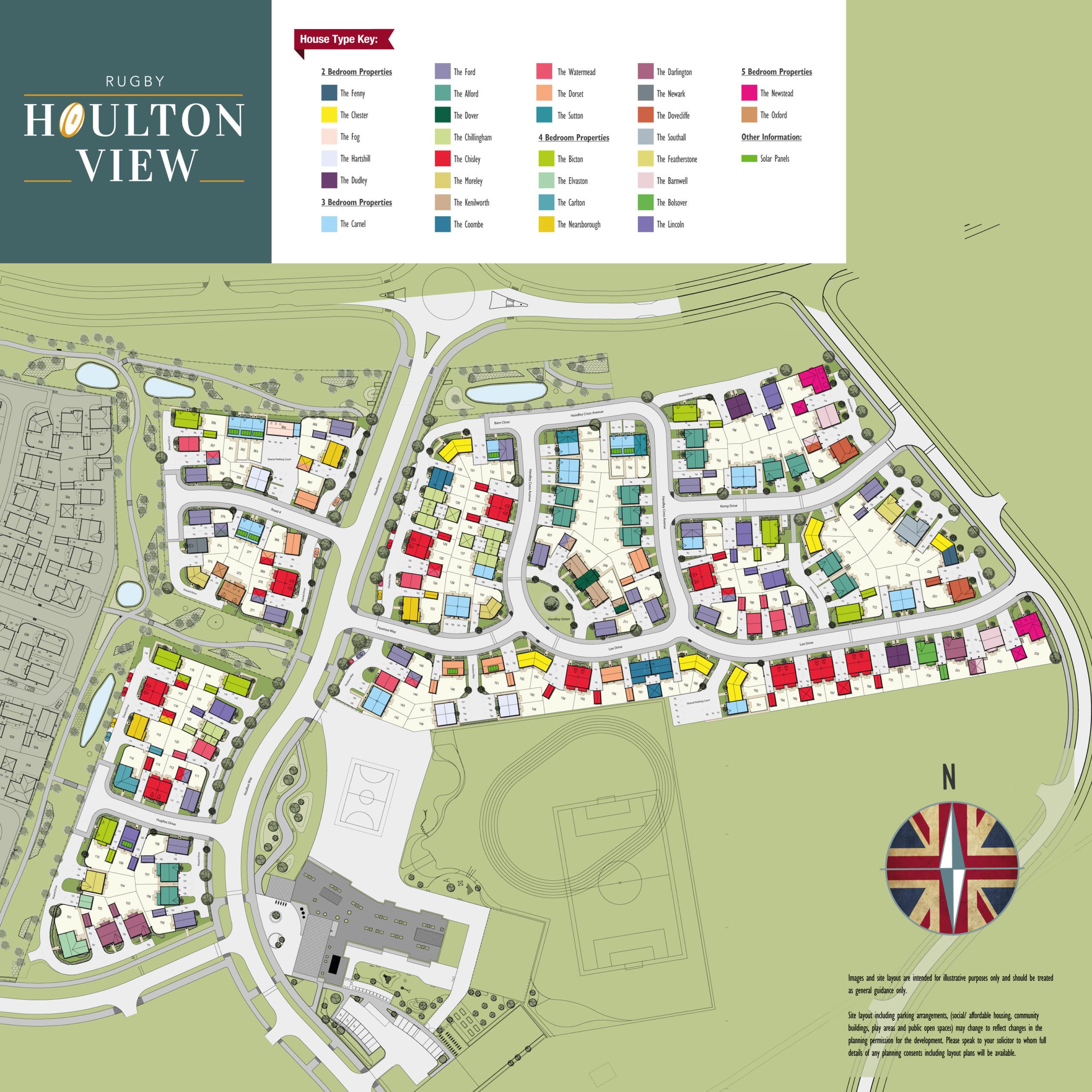 "The Barnwell 4th Edition" at Crick Road, Hillmorton, Rugby CV23, 4 bedroom detached house for