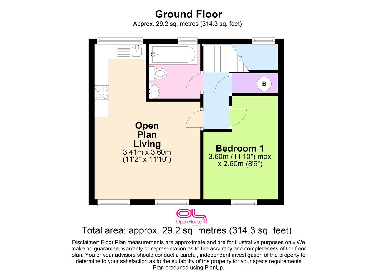 1 Bedrooms Flat for sale in Maple Road, Dartford DA1