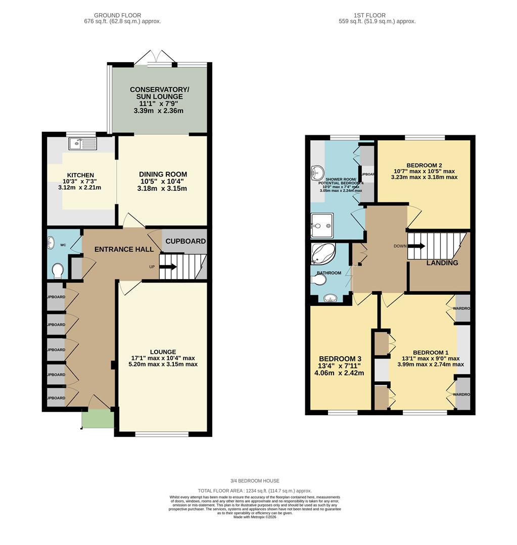 21, Wateridge Road, Basingstoke floorplan