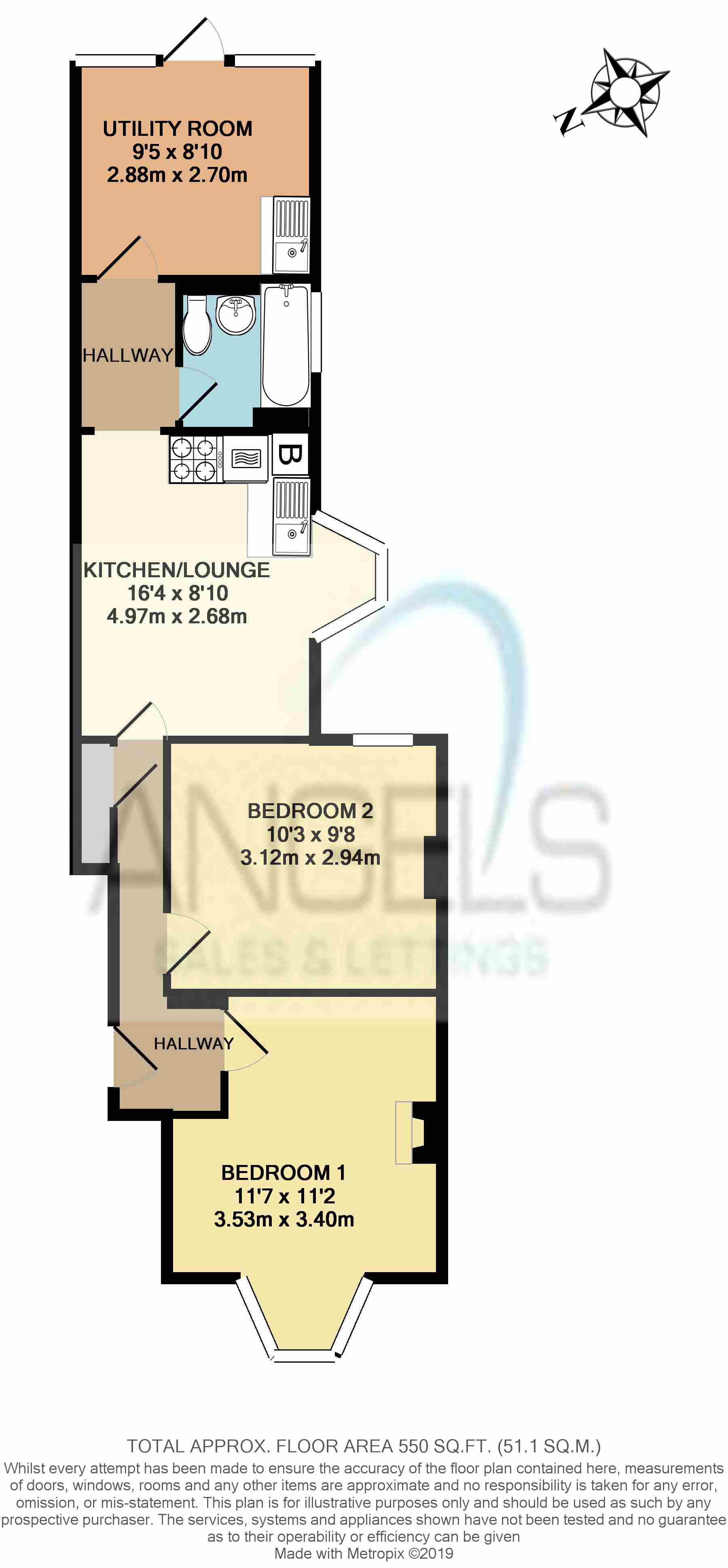 2 Bedrooms Flat for sale in Derby Road, Enfield EN3