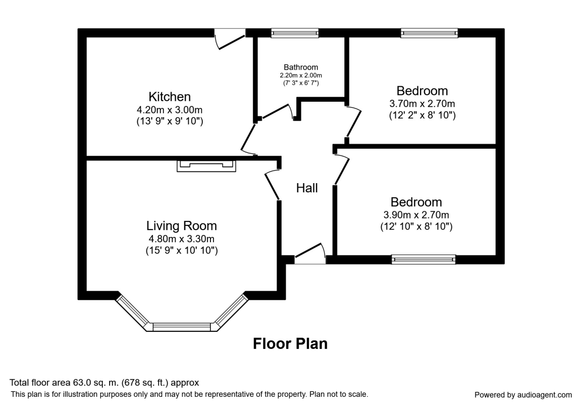 Old Watford Road, St. Albans floorplan